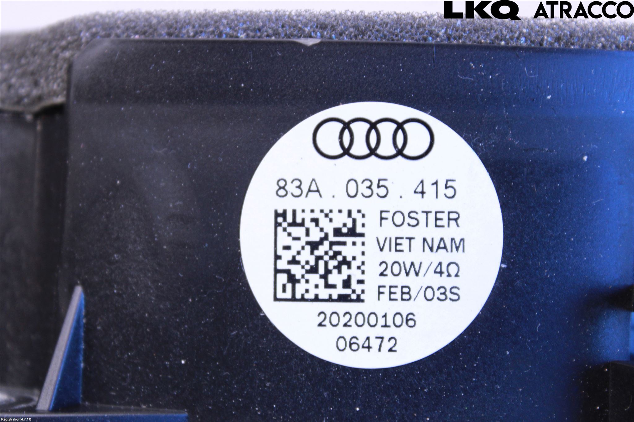 Audi Q3 F3 19- Innr Høyttaler