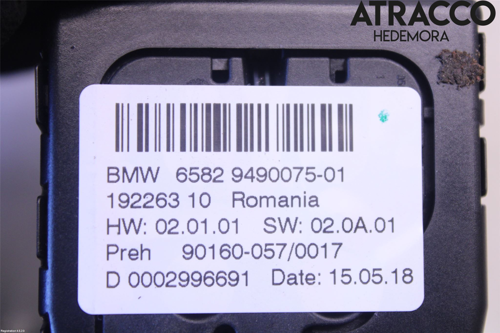 BMW 5 G30/G31/F90 17-23 Bryter Multifunksjon