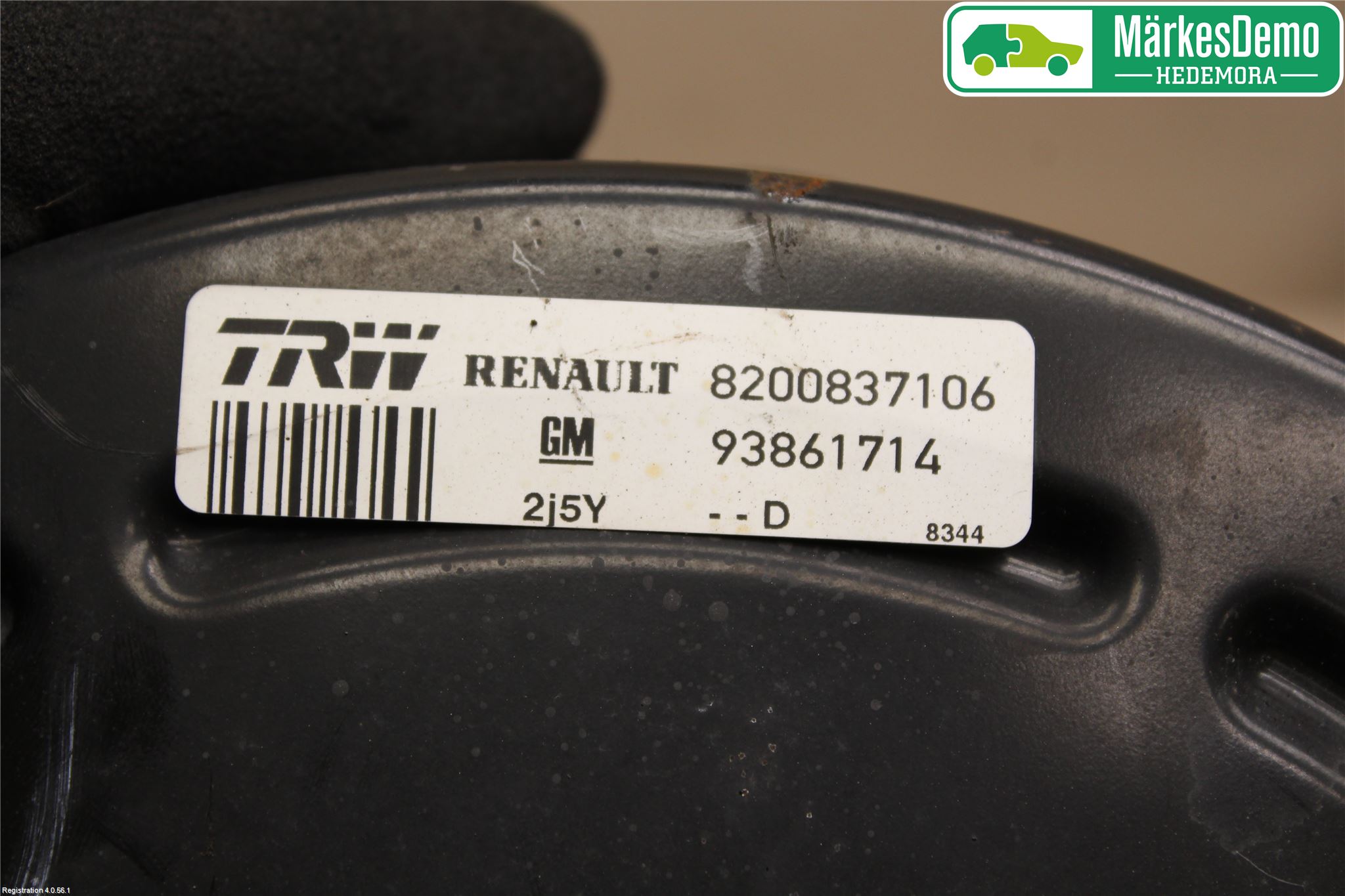 Renault TRAFIC   02-14 Bremseservo