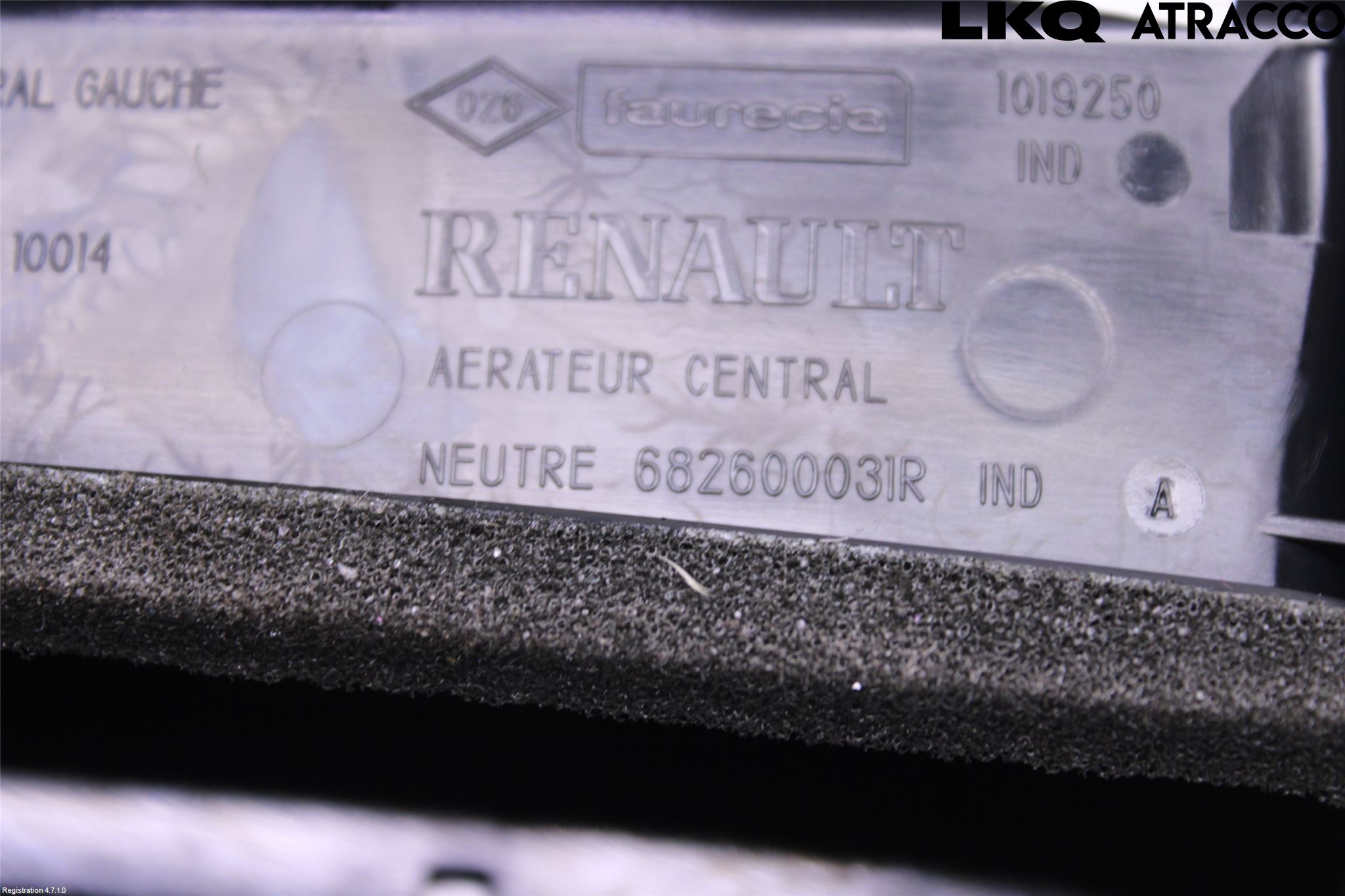 Renault SCÉNIC III / GRAND SCÉNIC 09-16 Dashbord Kanal - Dyse