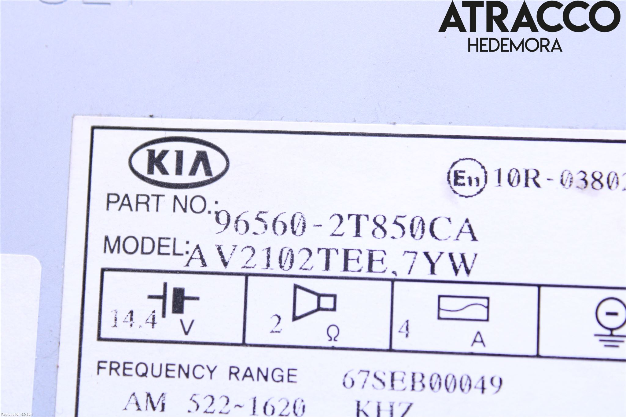 Kia OPTIMA 00-15 Stereo Radio Med Cd