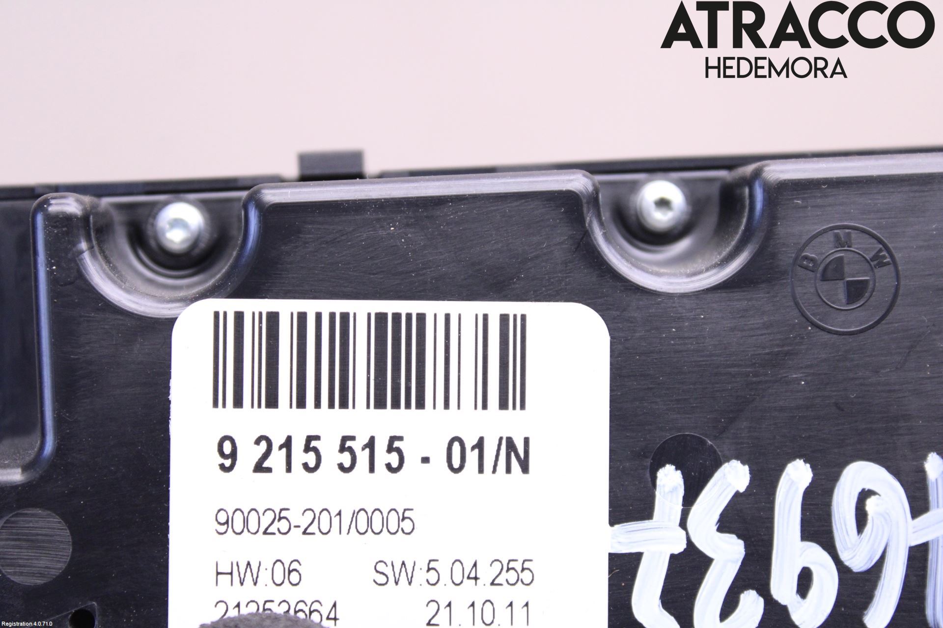 BMW X6 E71/E72   08-14 Varme Ac Betjening-Display