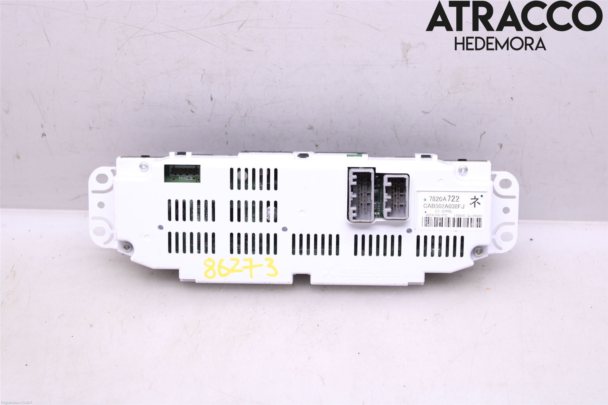 Citroen C4 AIRCROSS Varme Ac Betjening-Display