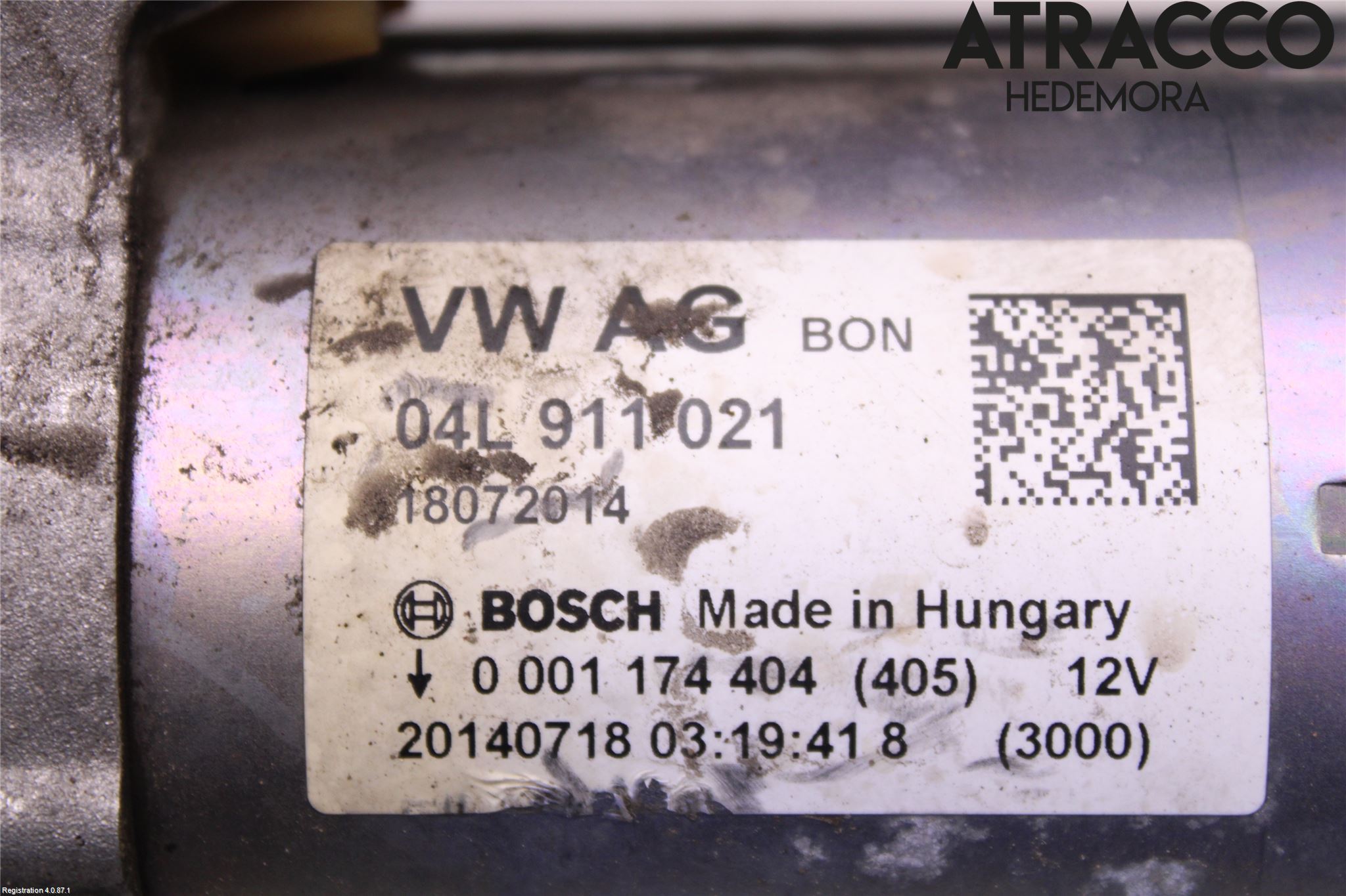 Audi A4 ALLROAD 09-16 Startmotor Diesel