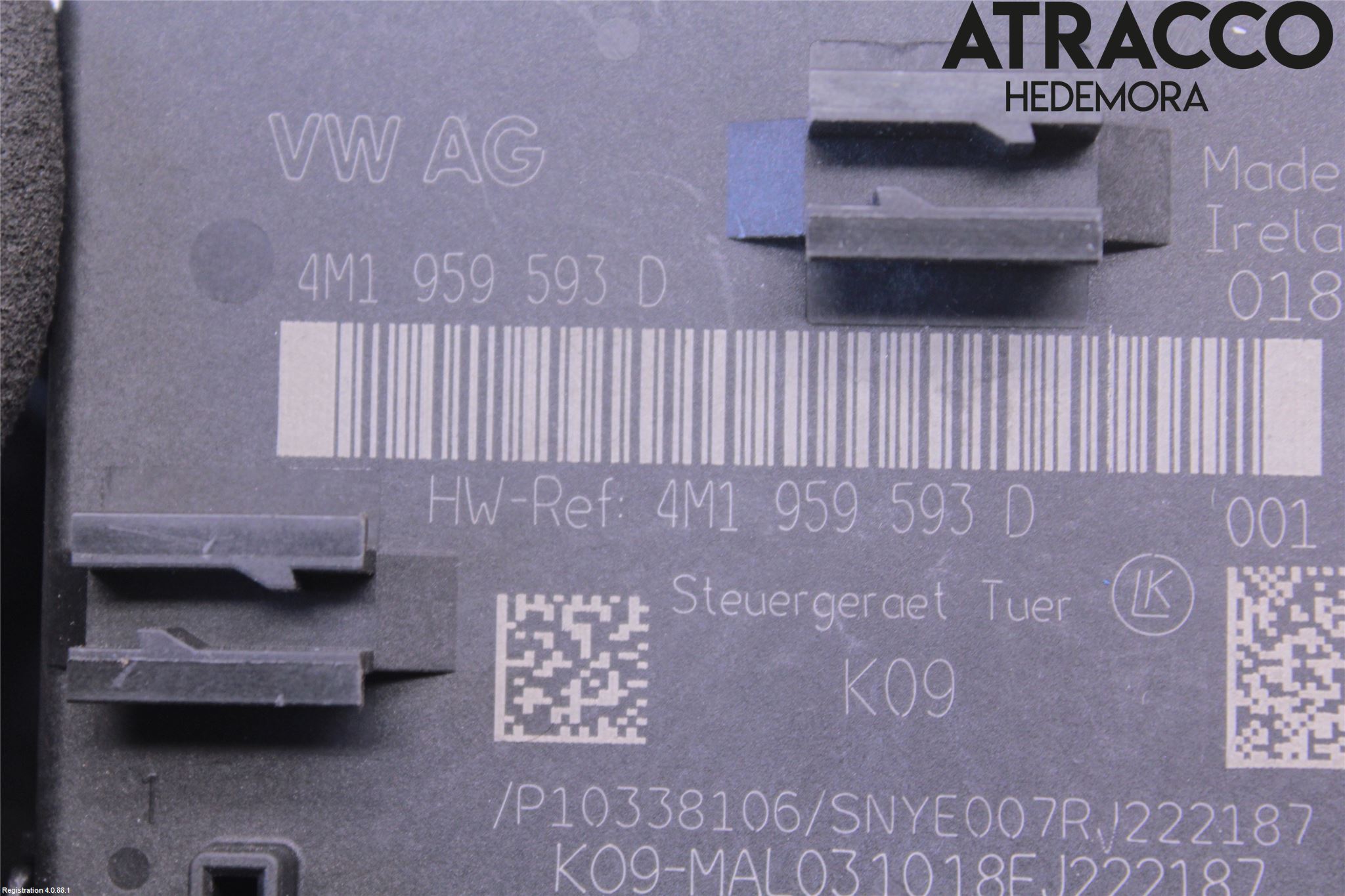 Audi A6 F2/C8 19- Styreenhet Dør