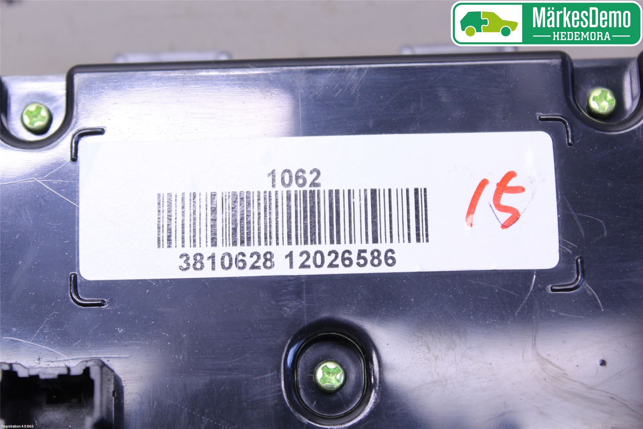 GM CHEVROLET CRUZE Varme Ac Betjening-Display