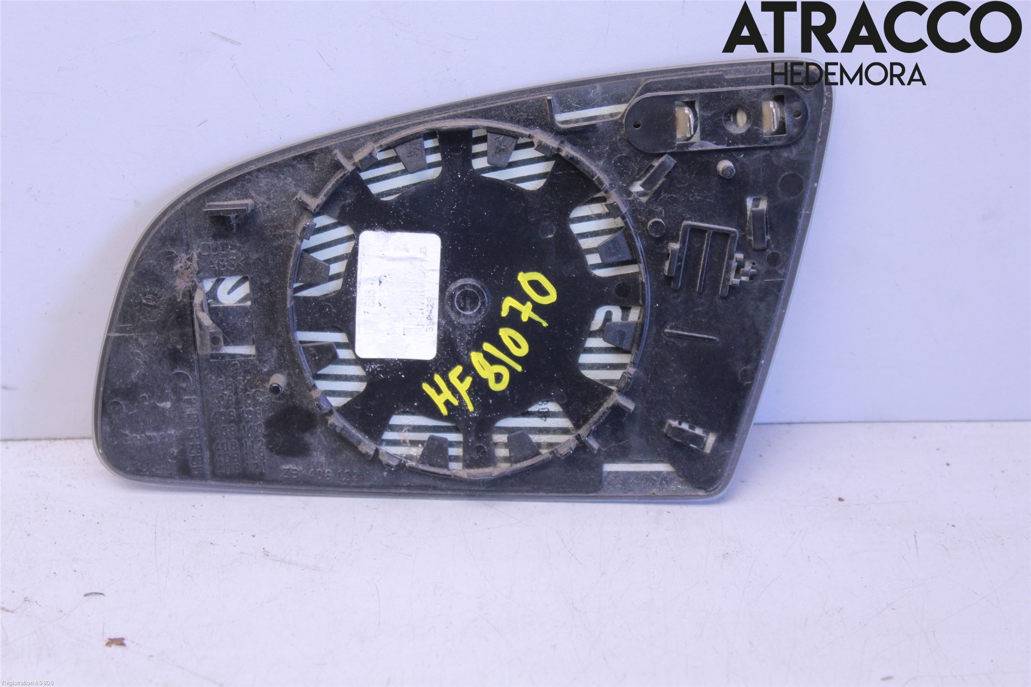Audi A3/S3 05-13 Speil Glass H