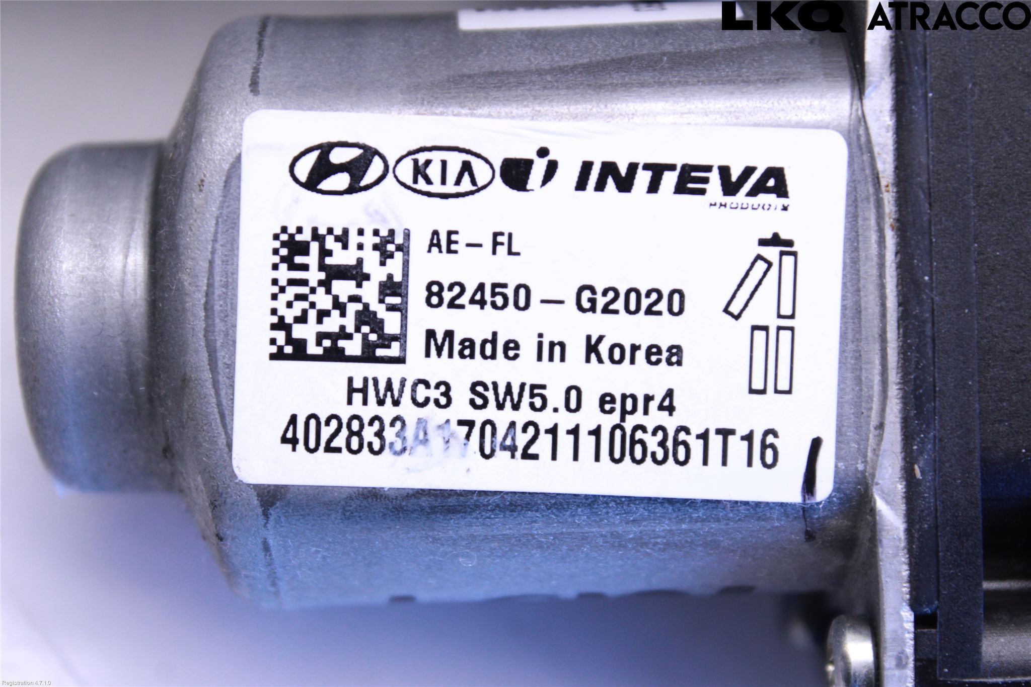 Hyundai IONIQ AE 17-22 Vindusheismotor