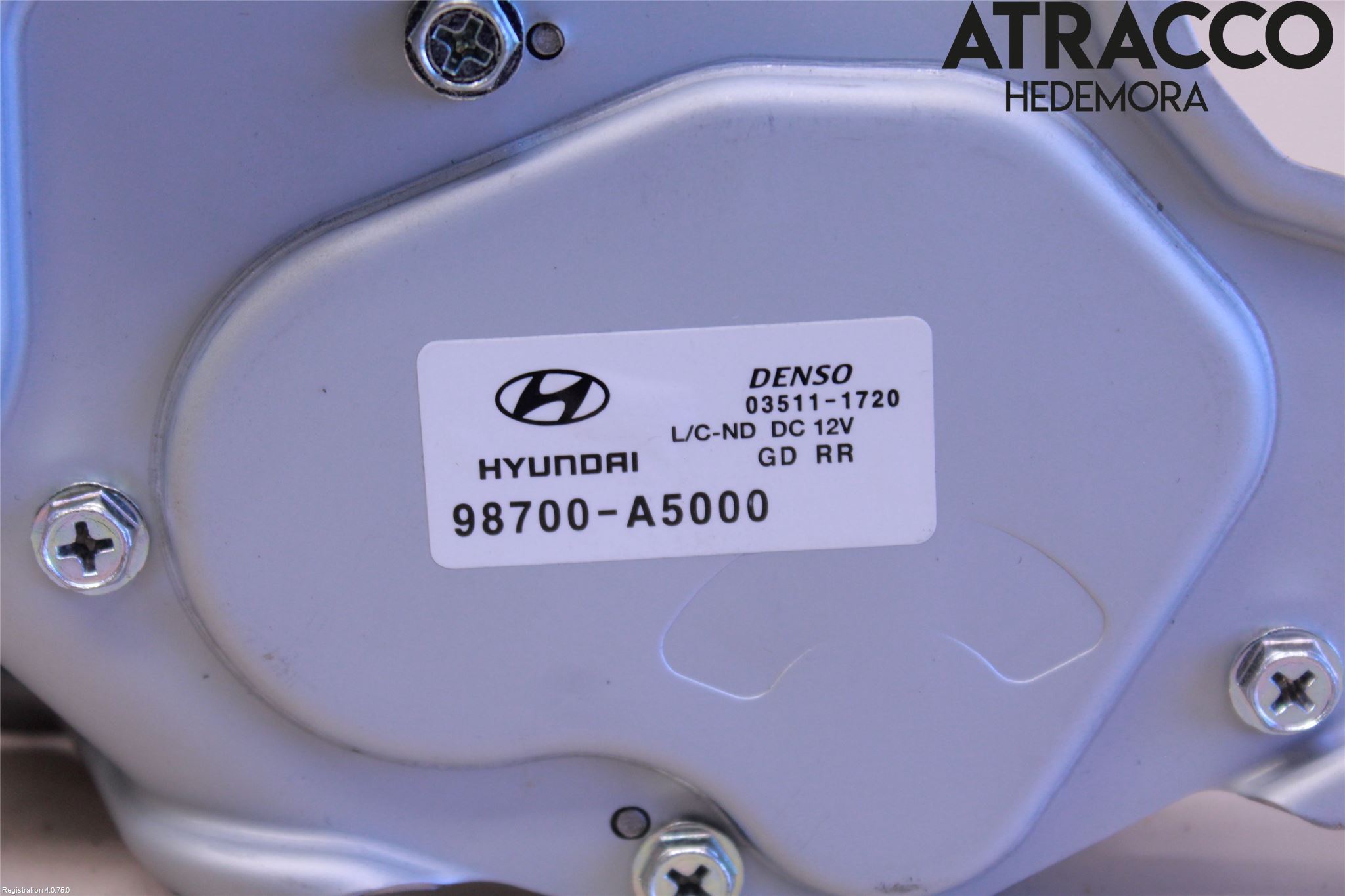 Hyundai i30 GD 13-17 Viskermotor Bakluke