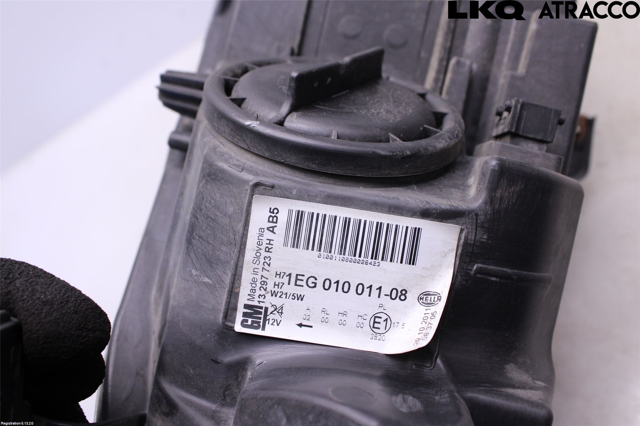 Opel ASTRA J 10-15 Frontlykt Høyre