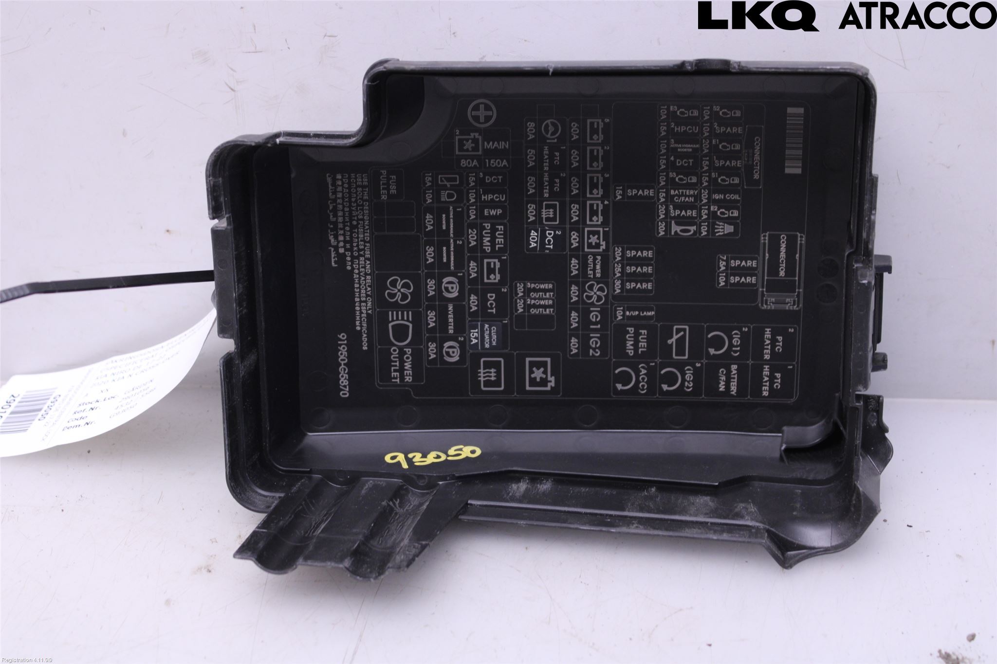 Kia NIRO (DE) 17-22 Sikringsboks - Elsentral Lokk