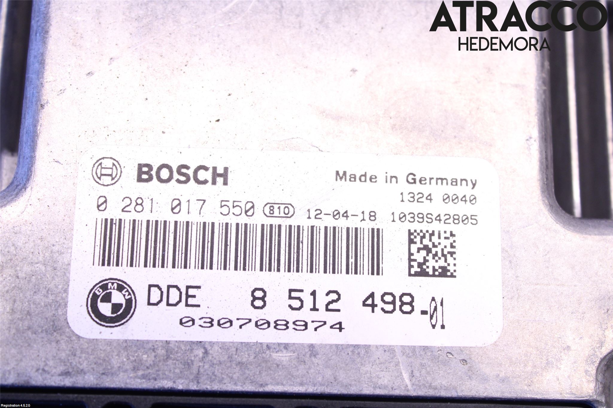 BMW X1 E84 10-15 Styreenhet Dieselpumpe