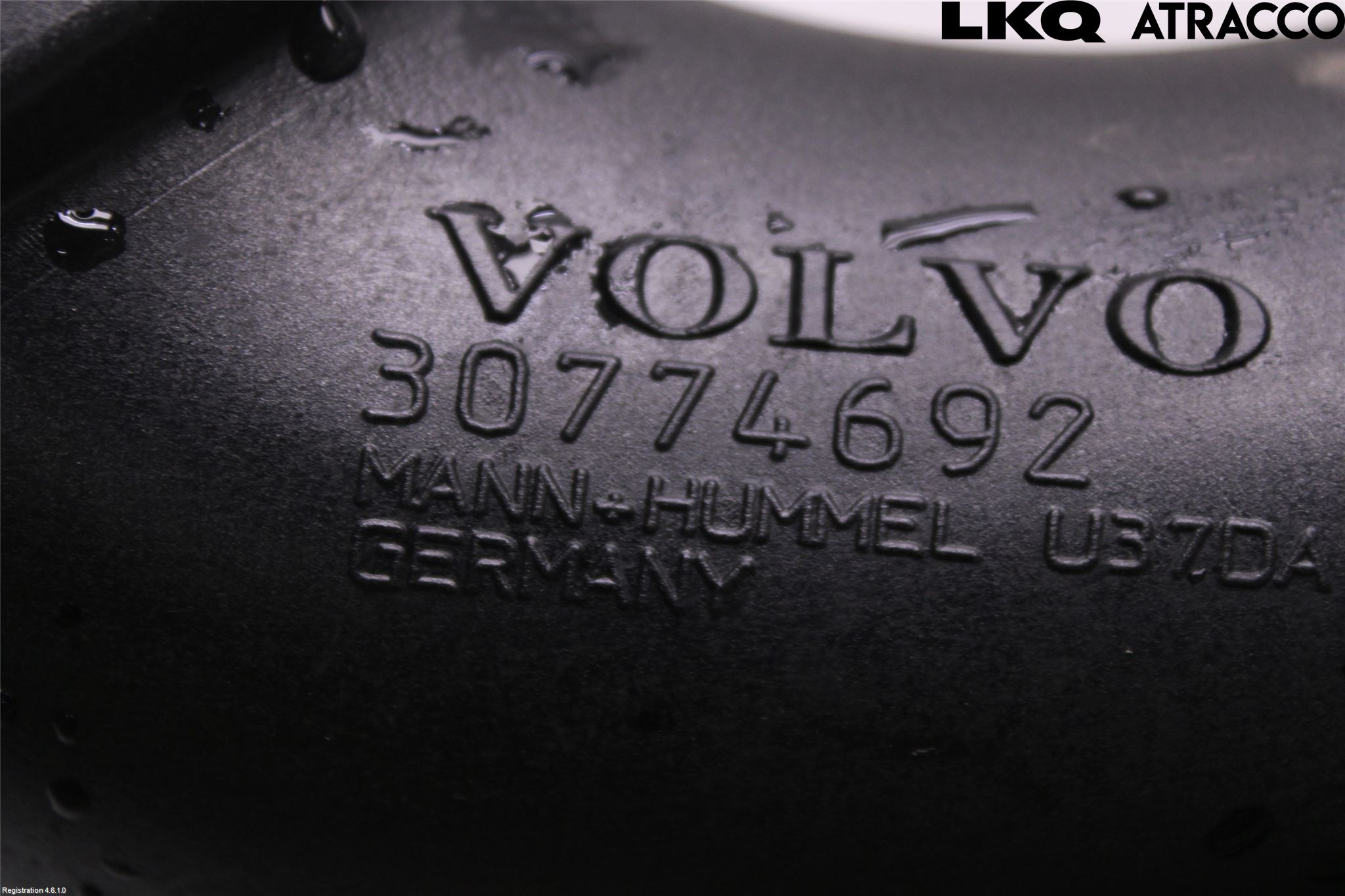 Volvo V70 08-13 Intercooler Rør-Slange