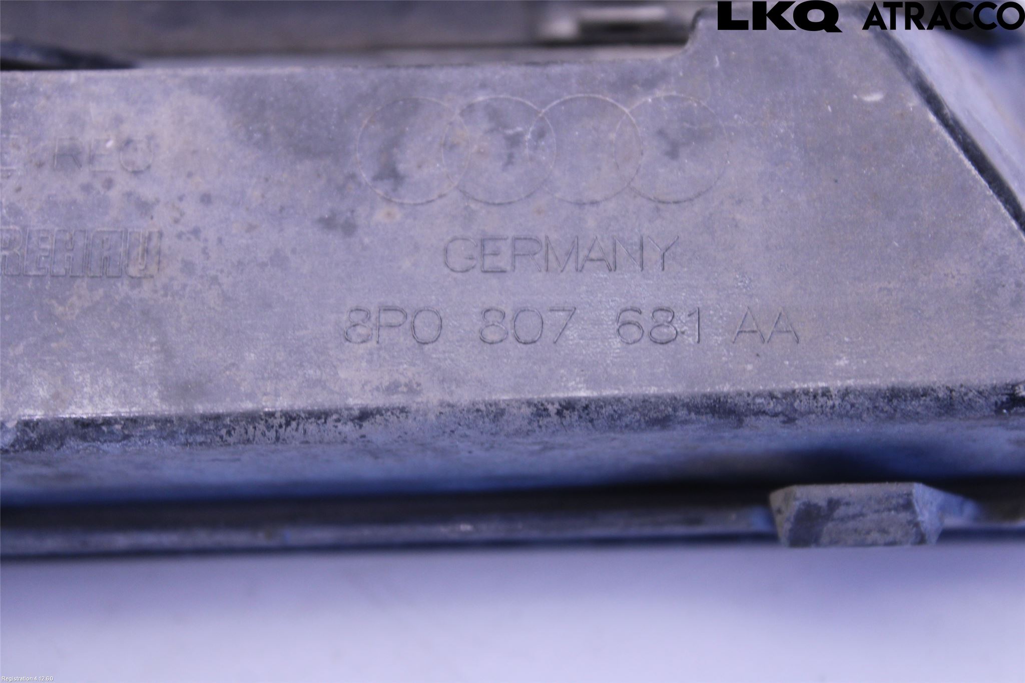 Audi A3/S3 05-13 Frontlykt Kurve-Tåkelys Ramme