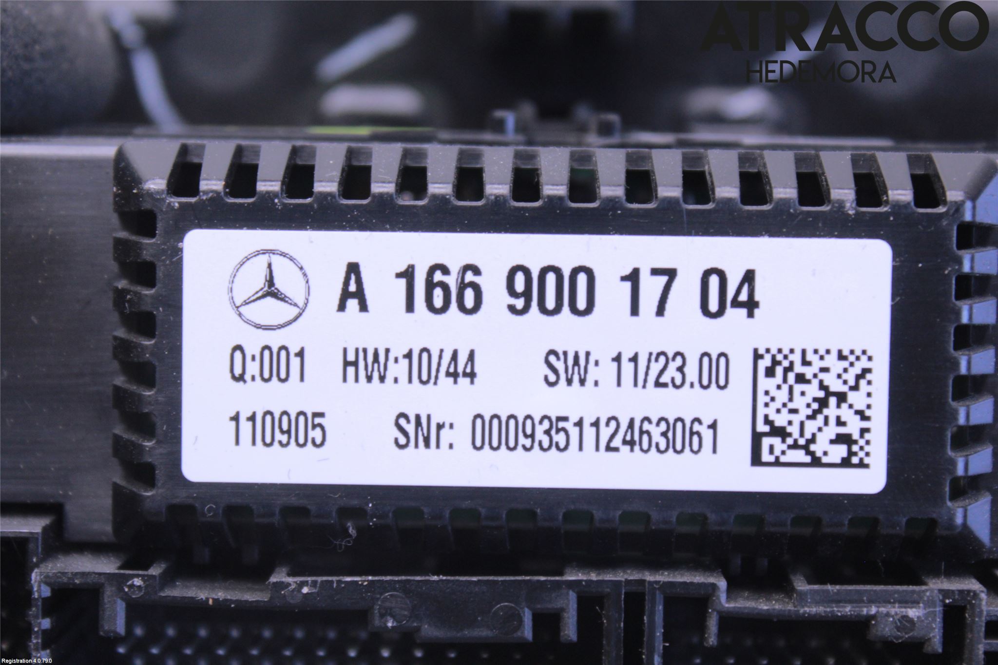 Mercedes-Benz MB GL/GLS-KLASS (X166) 12-19 Varme Ac Betjening-Display