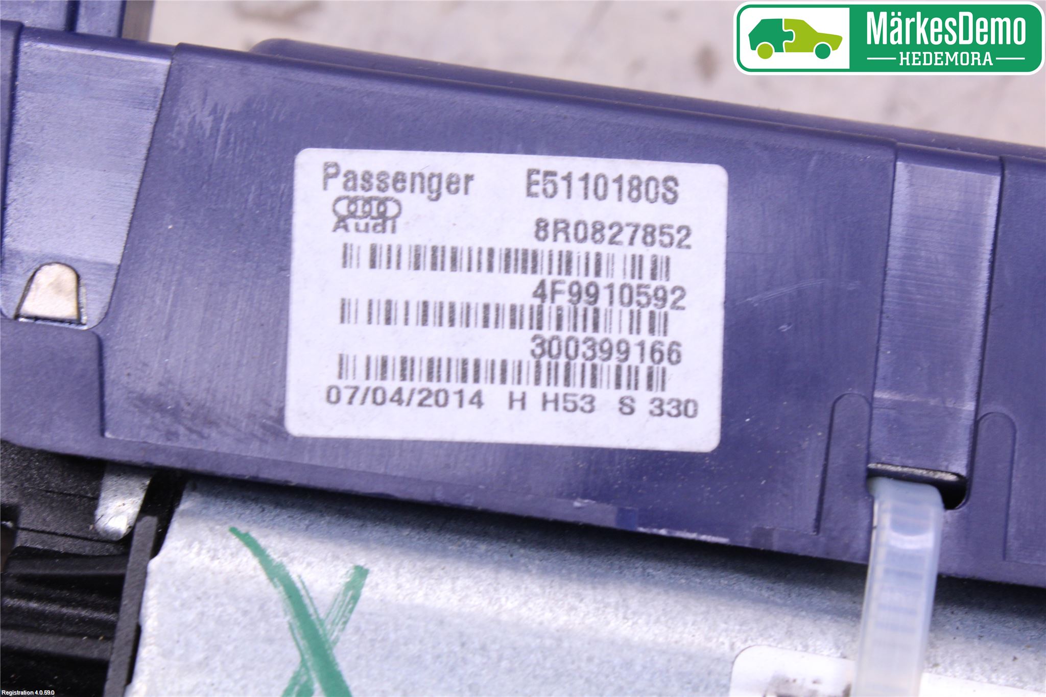 Audi Q5 09-16 Baklukeåpner Automatisk