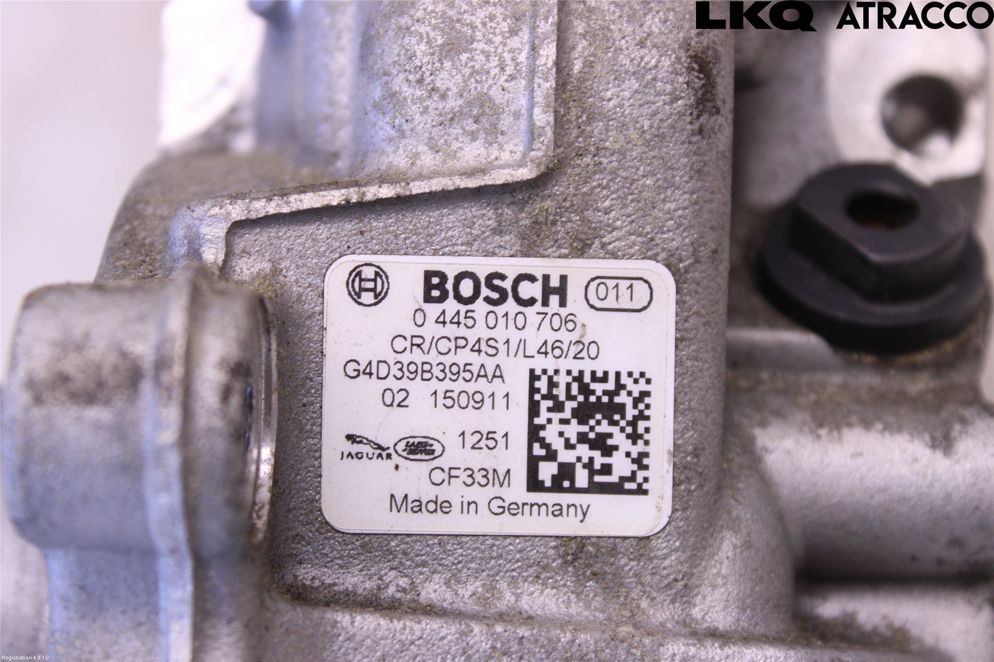 Landrover LAND ROVER DISCOVERY SPORT 15- Drivstoff Dieselpumpe Hoved