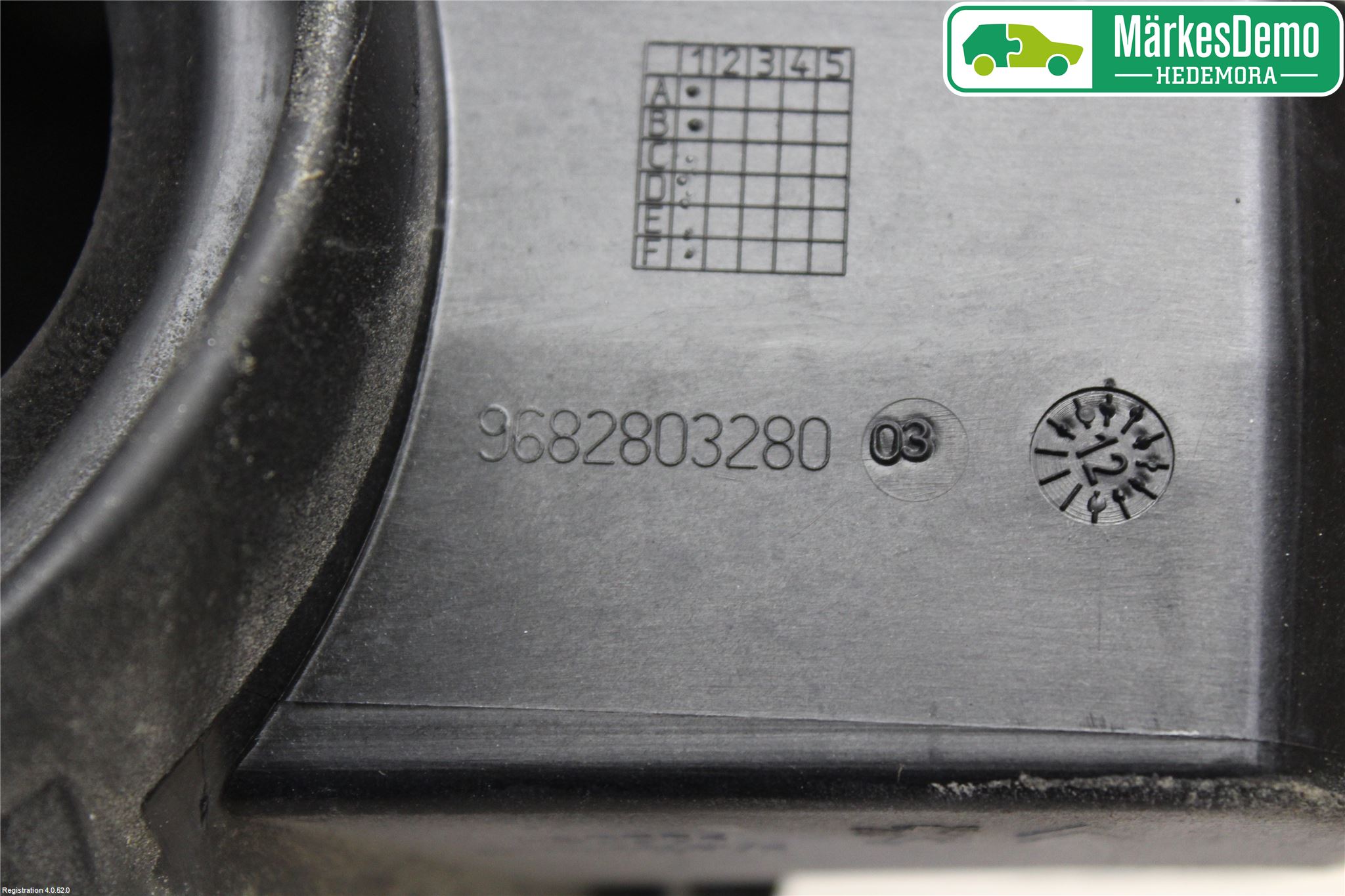 Peugeot 3008 09-16 Drivstoff Tankluke