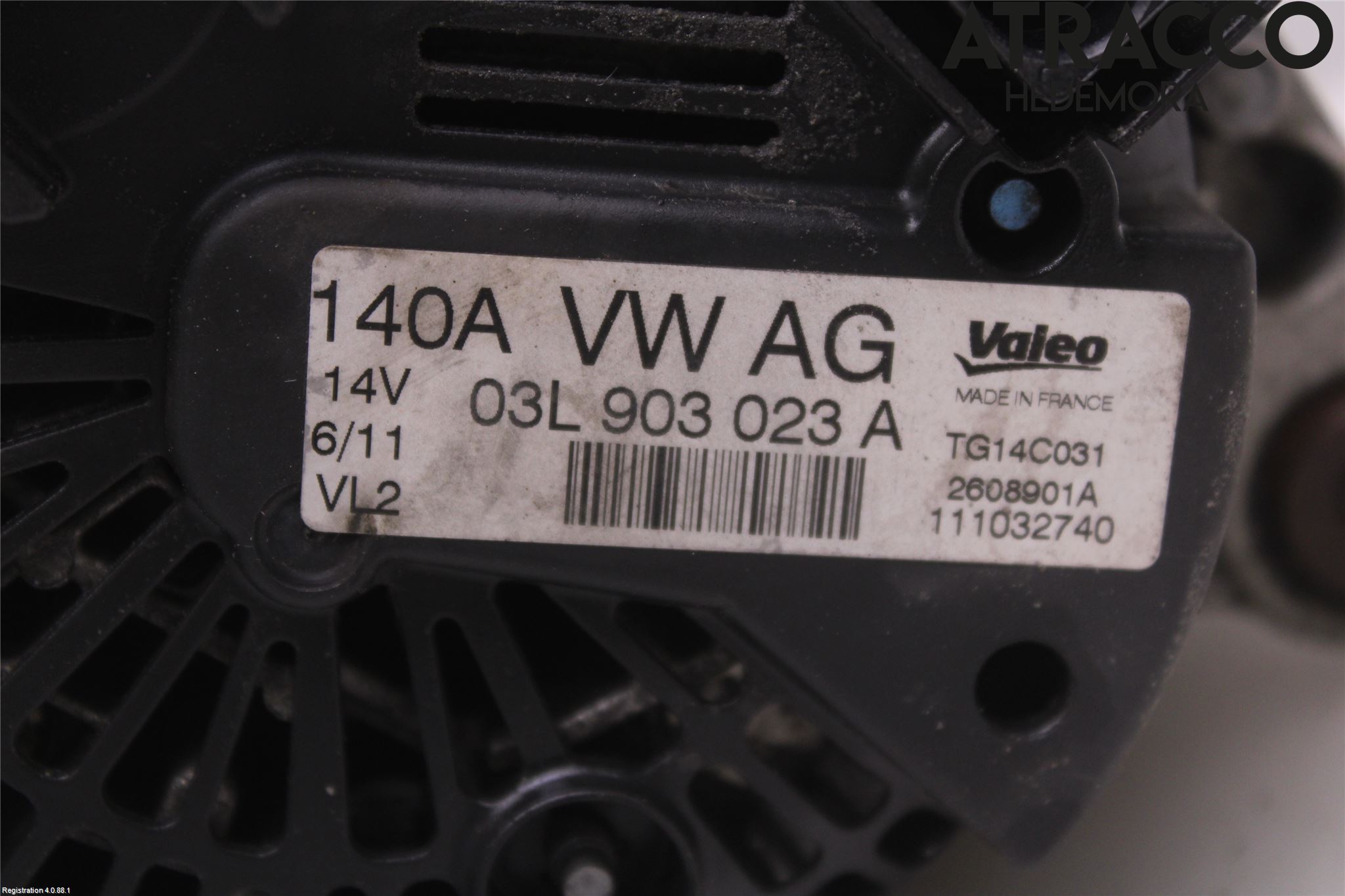 Audi A3/S3 05-13 Dynamo