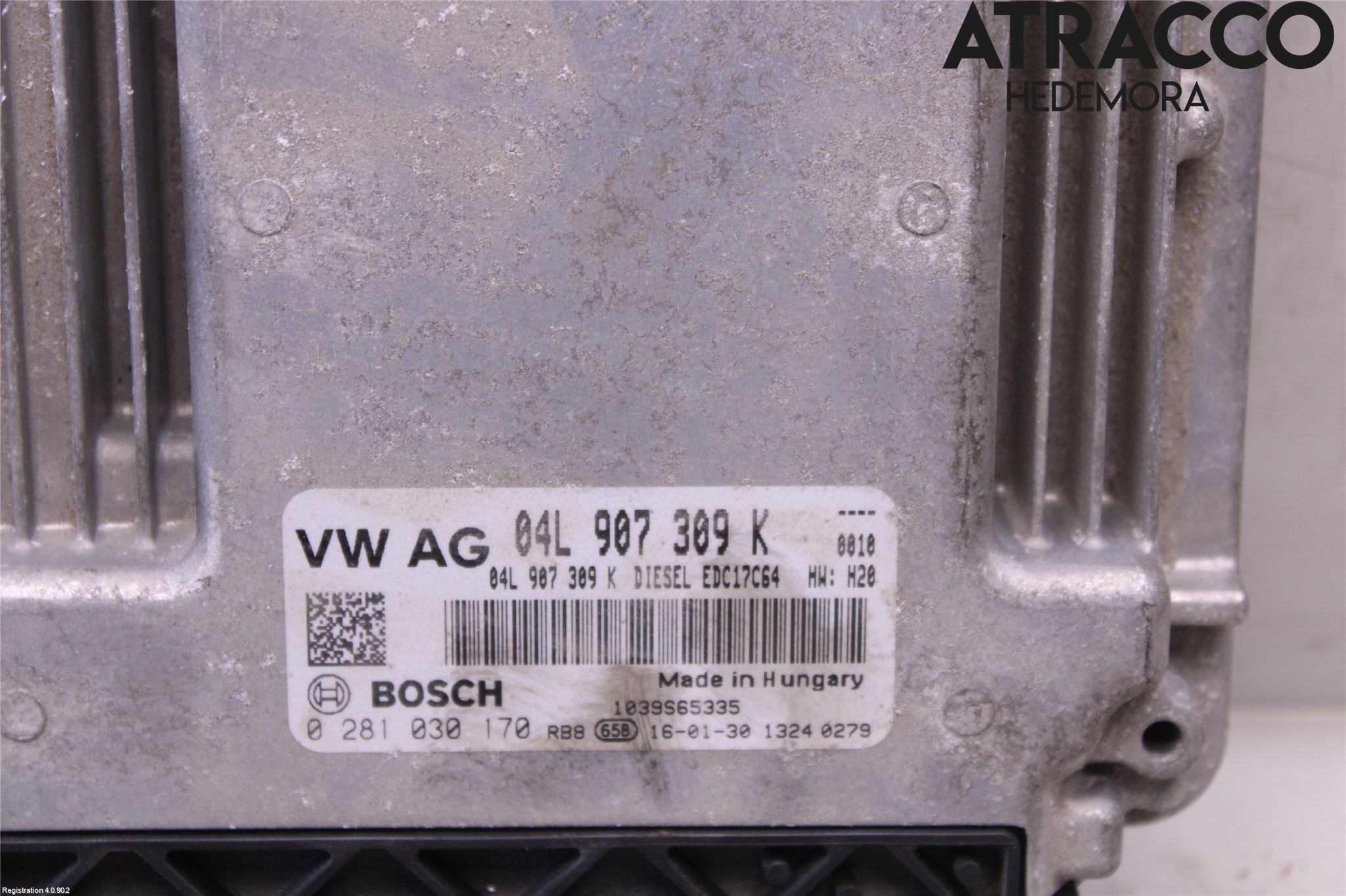 Volkswagen VW CADDY 16-20 Styreenhet Dieselpumpe