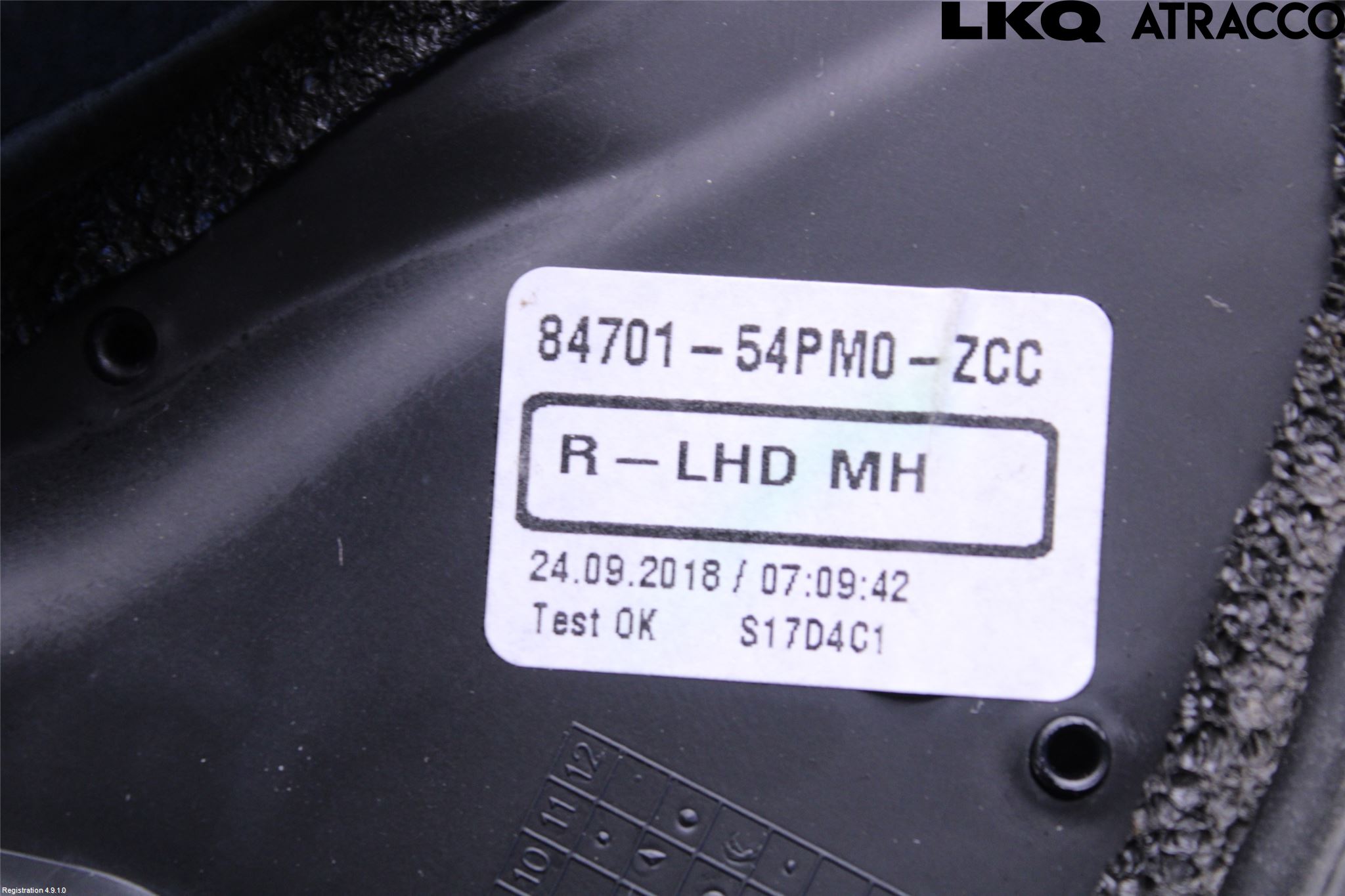 Suzuki VITARA 15- Speil H M-El Justering
