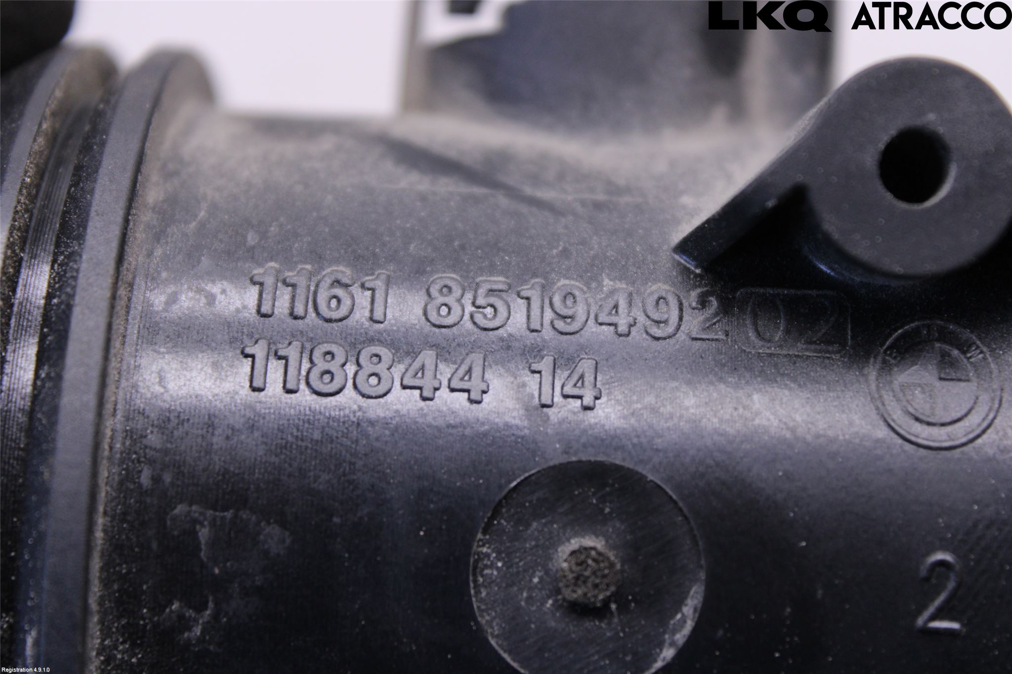 BMW 5 F10/F11/F18 09-17 Intercooler Rør-Slange