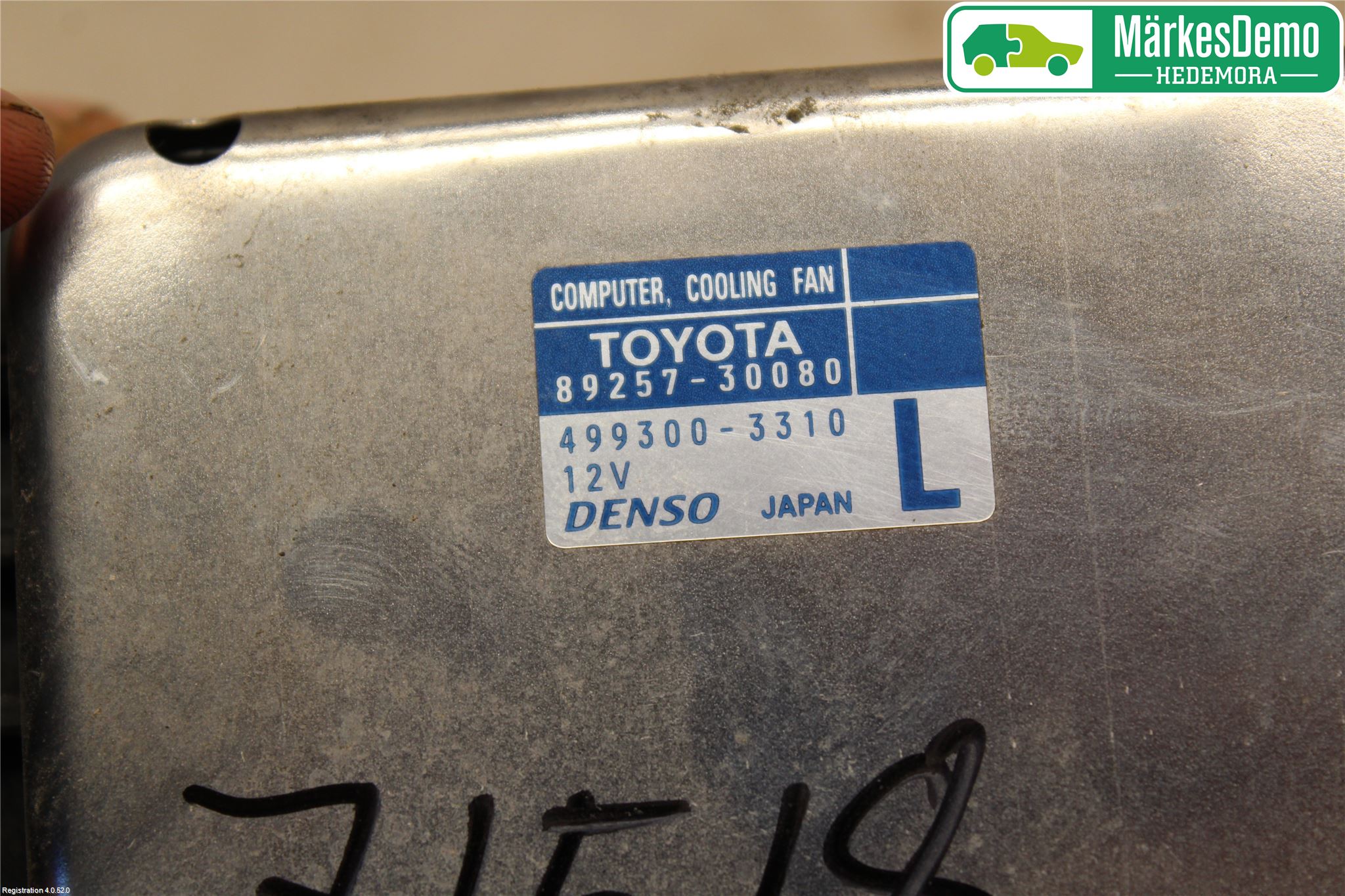 Toyota AURIS 13-19 Varmeapparat Viftemotstand