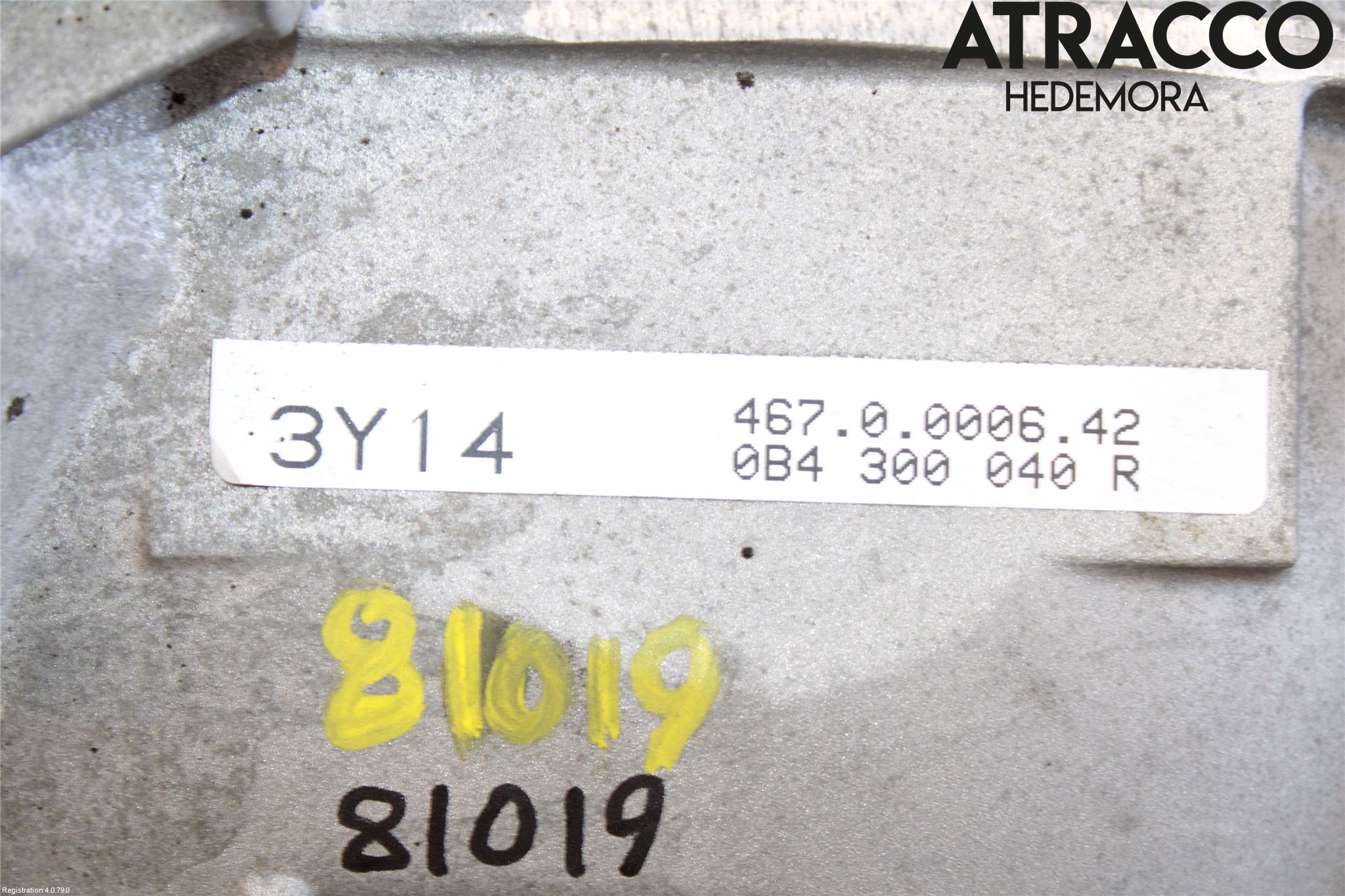 Audi A4/S4 08-11 Gearkasse 6 Trinn
