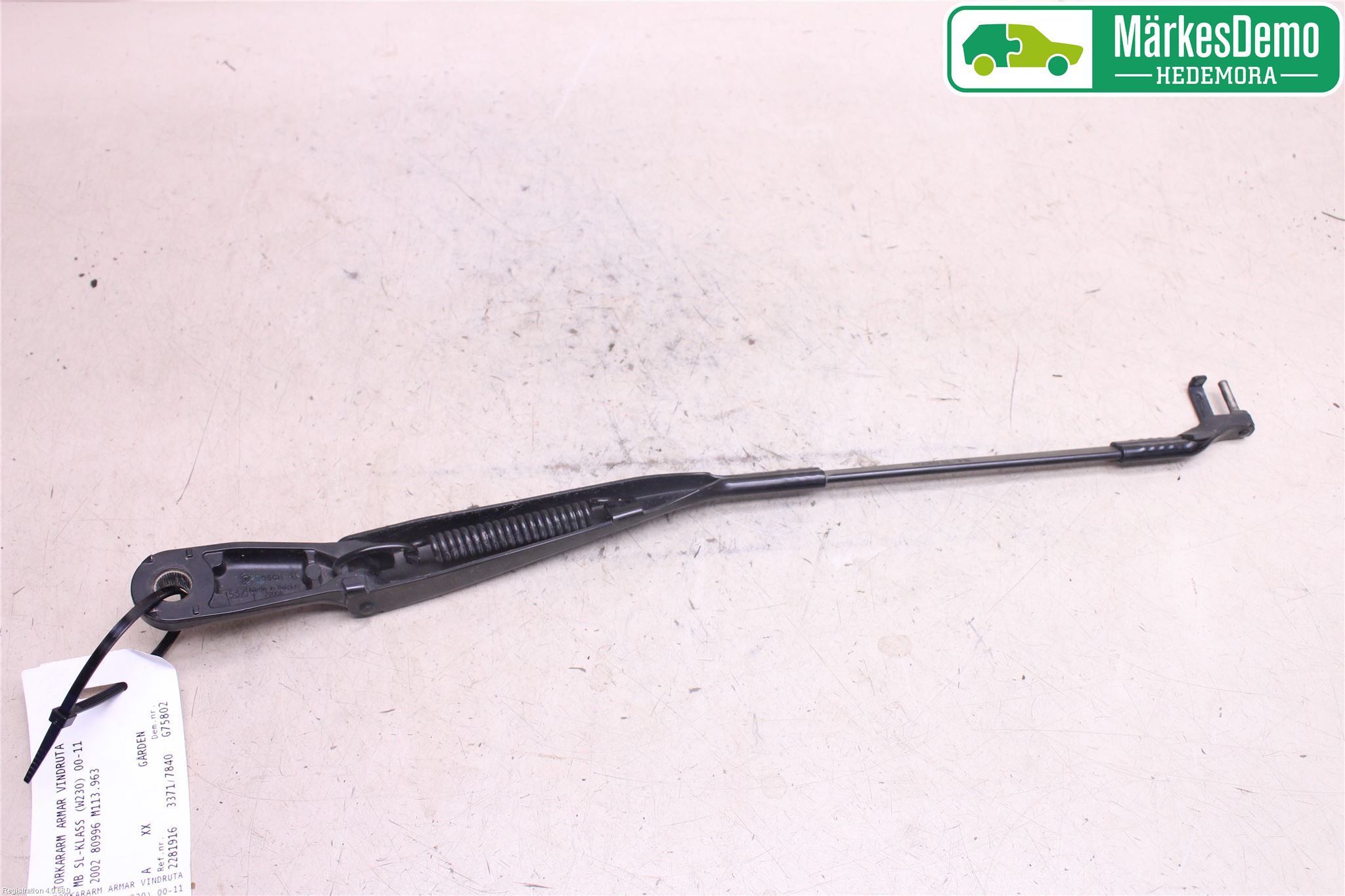Mercedes-Benz MB SL-KLASS (R230) 00-11 Viskerarm-Armer Frontrute