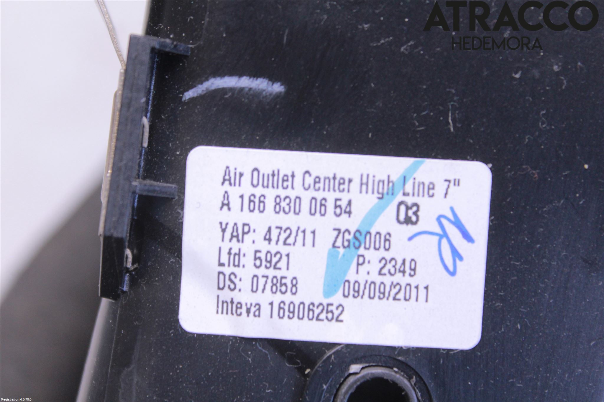 Mercedes-Benz MB GL/GLS-KLASS (X166) 12-19 Dashbord Kanal - Dyse