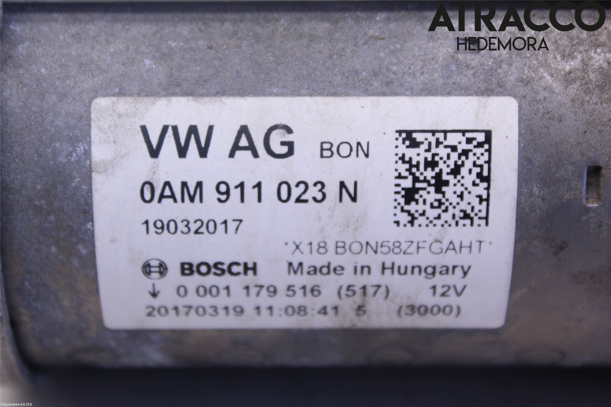 Volkswagen VW POLO 10-17 Startmotor