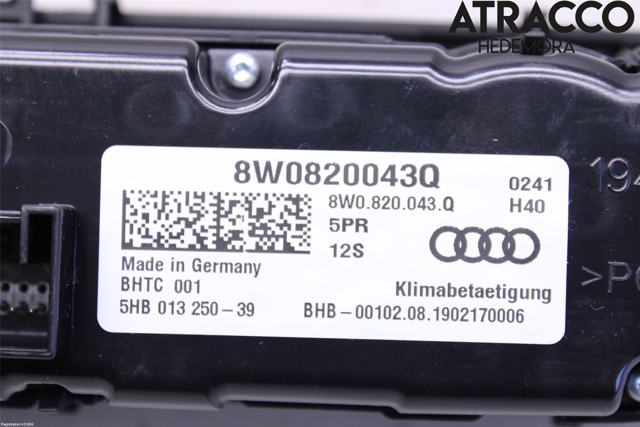 Audi A5 17- Varme Ac Betjening-Display