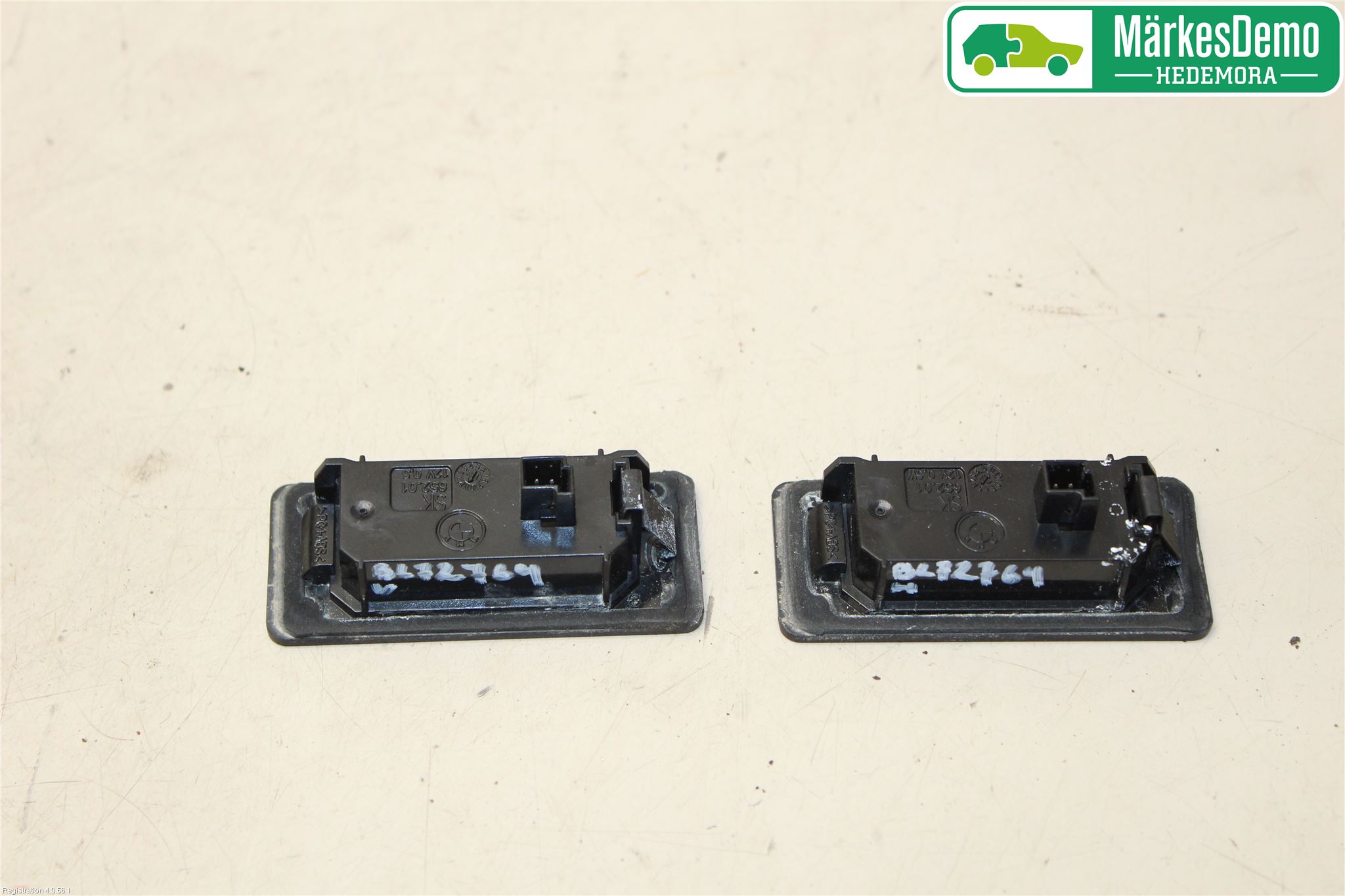 BMW X1 E84 10-15 Skilt Belysning