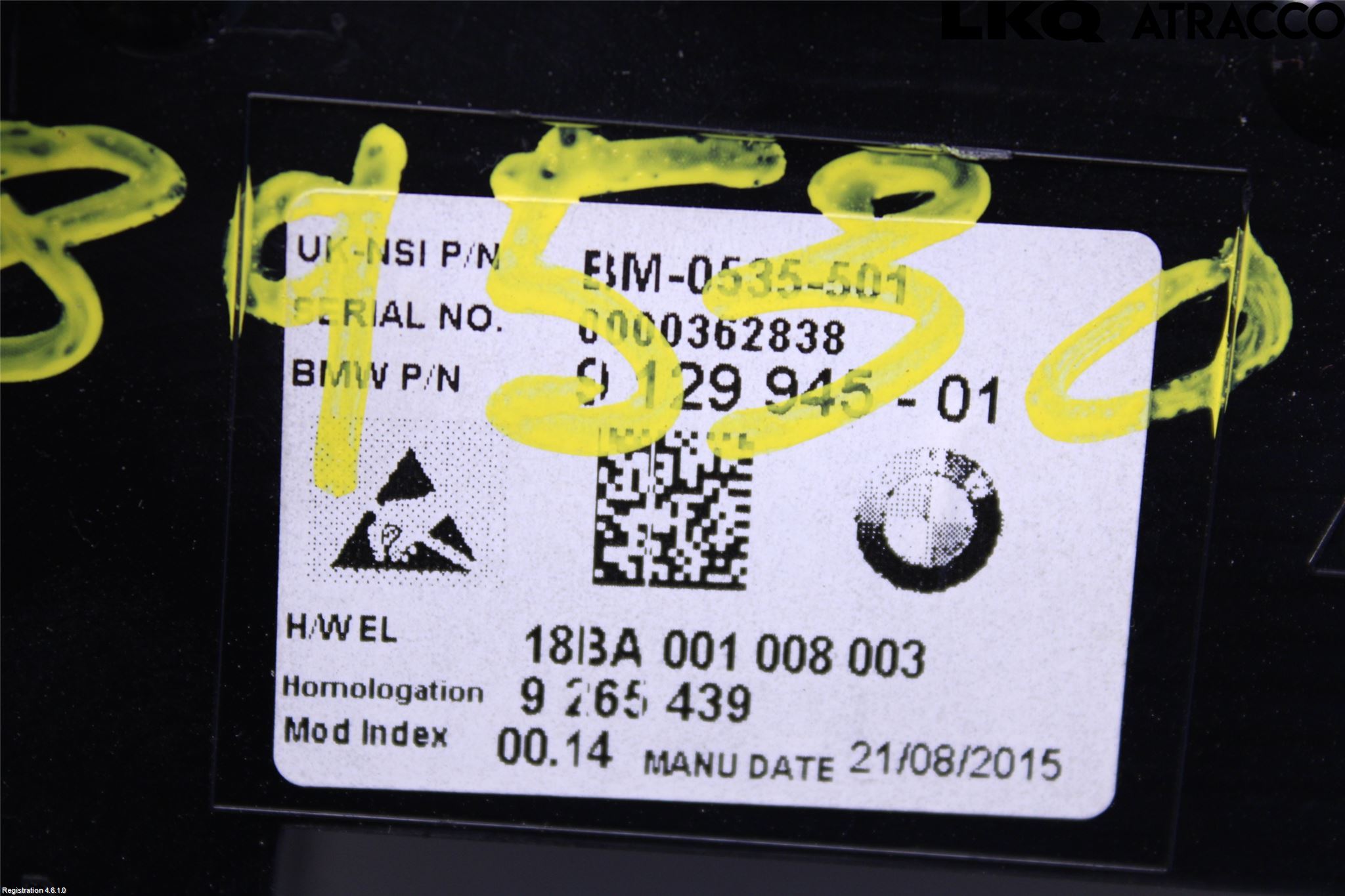 Mini ONE/COOPER 3DR F56 14-24 Instr Kombinert