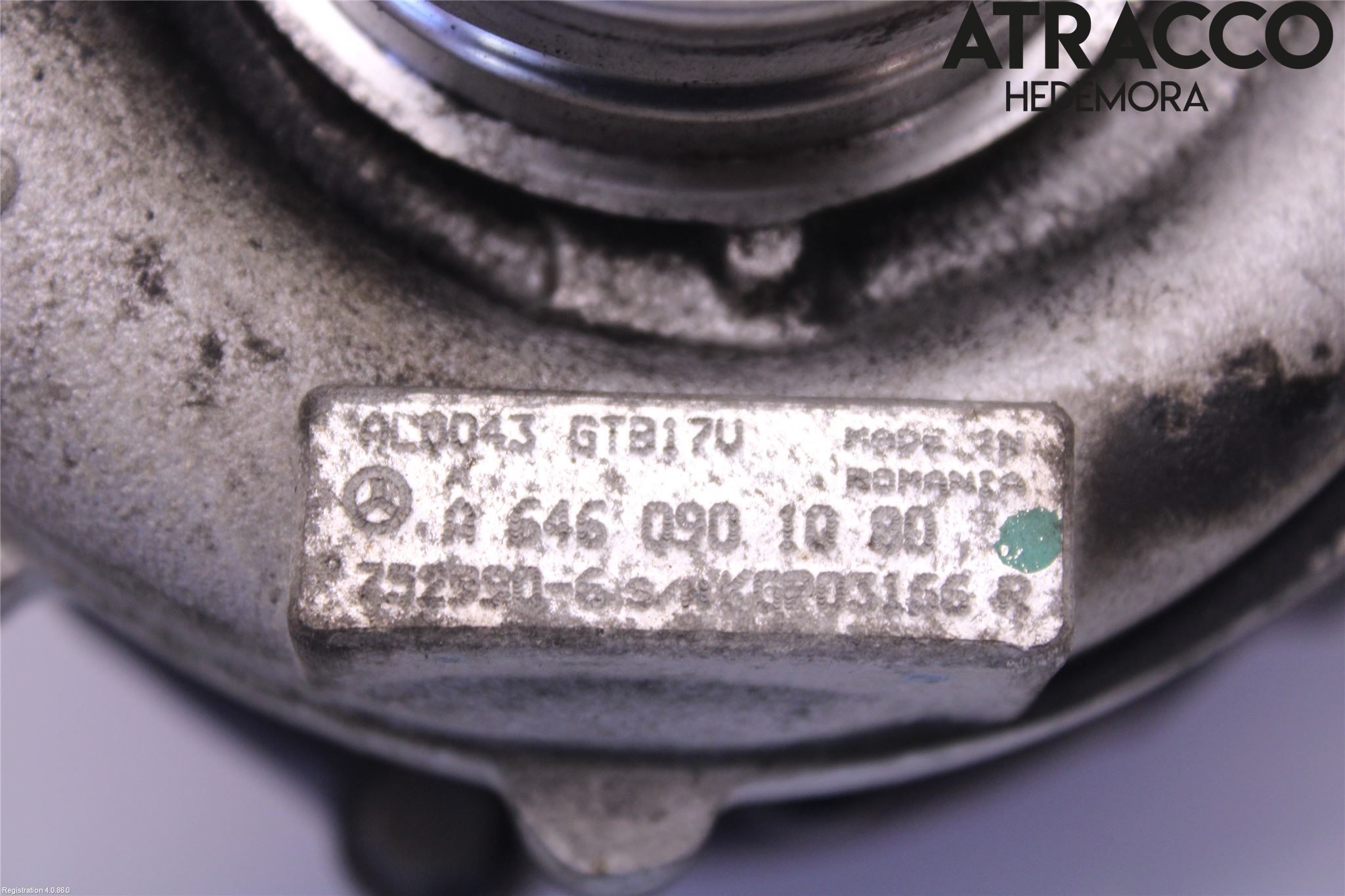 Mercedes-Benz MB E-KLASS (W211) 02-09 Turboaggregat