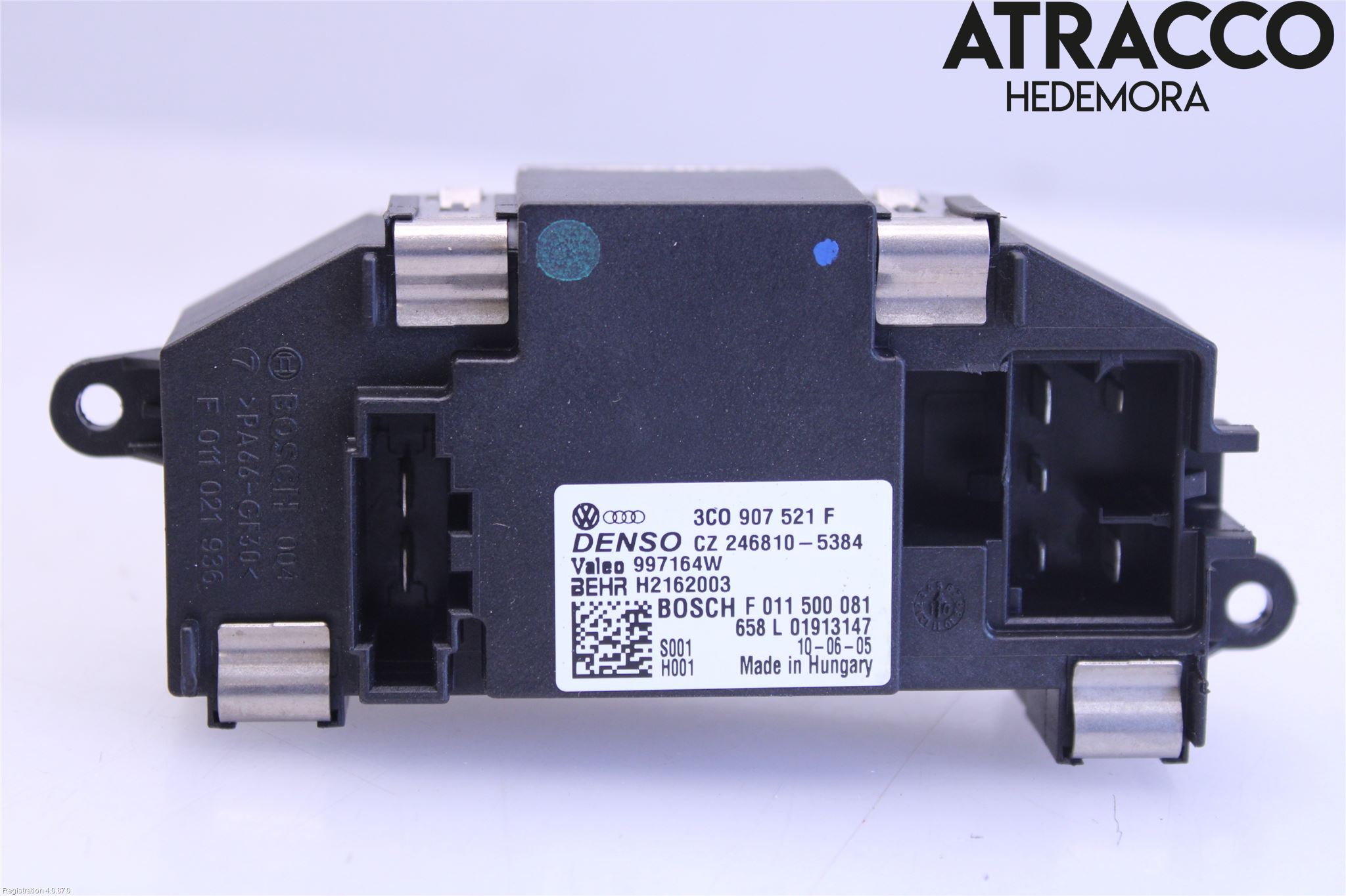 Audi A3/S3 05-13 Varmeapparat Viftemotstand