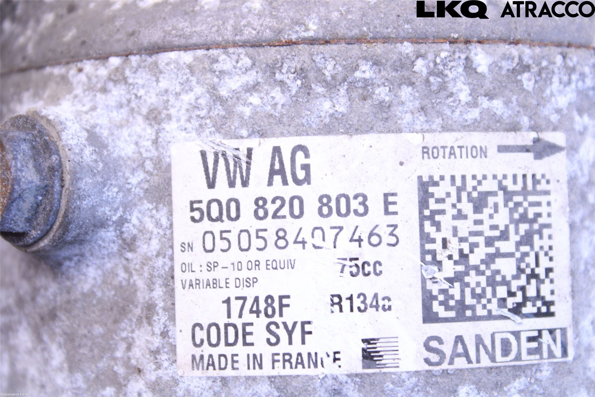 Volkswagen VW POLO 10-17 Varme Ac Kompressor