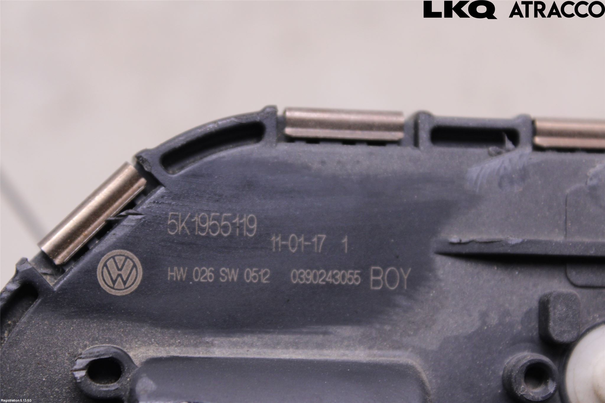 Volkswagen VW GOLF VI 09-13 Viskermotor Frontrute