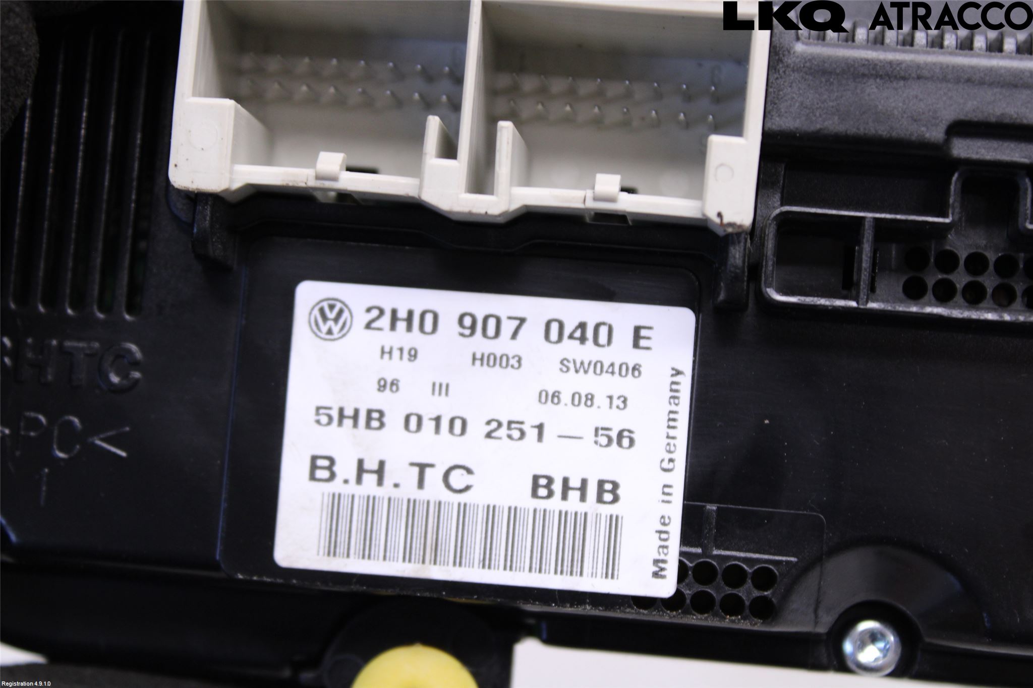 Volkswagen VW AMAROK 2H 10-22 Varme Ac Betjening-Display