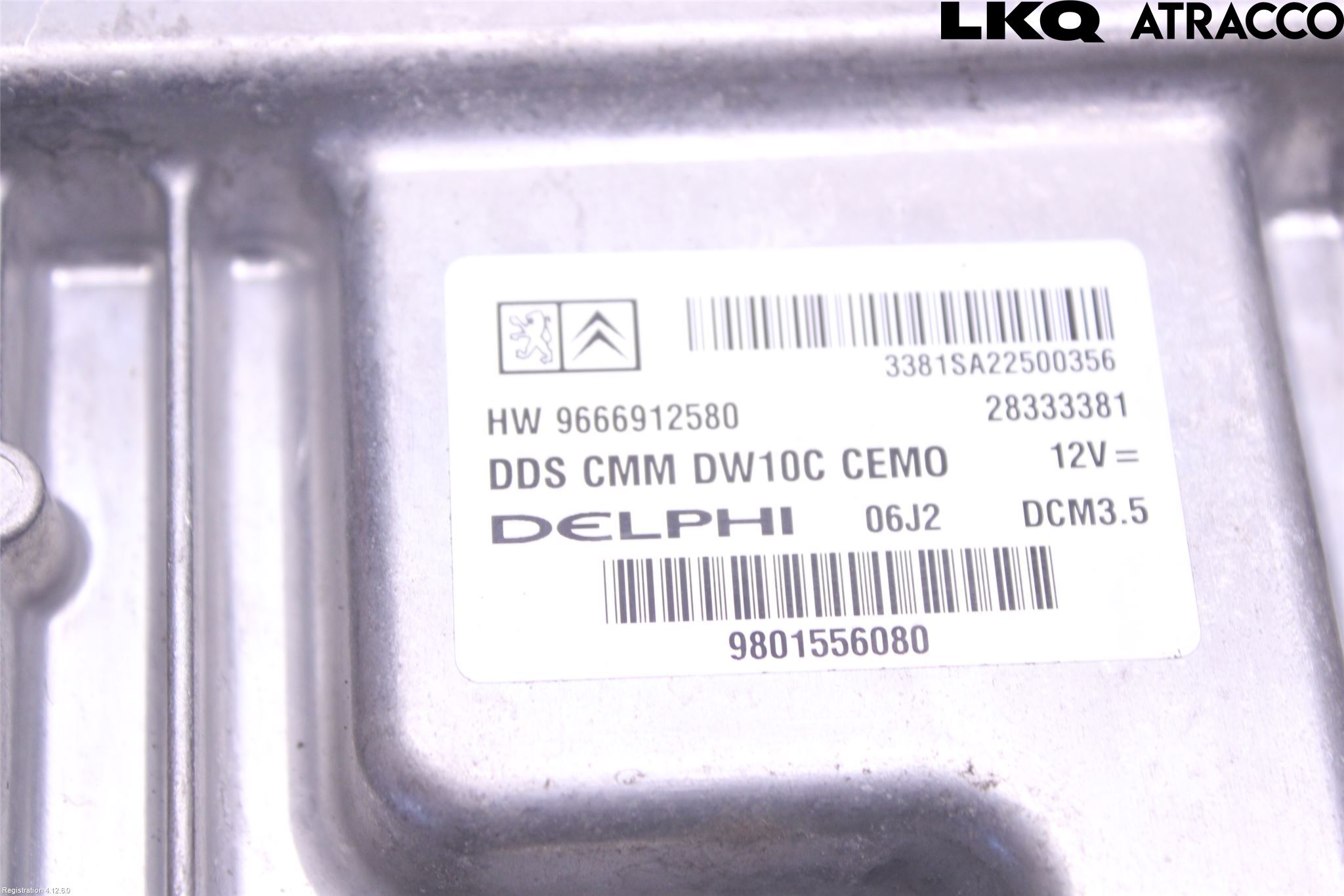 Peugeot 508 11-18 Styreenhet Dieselpumpe