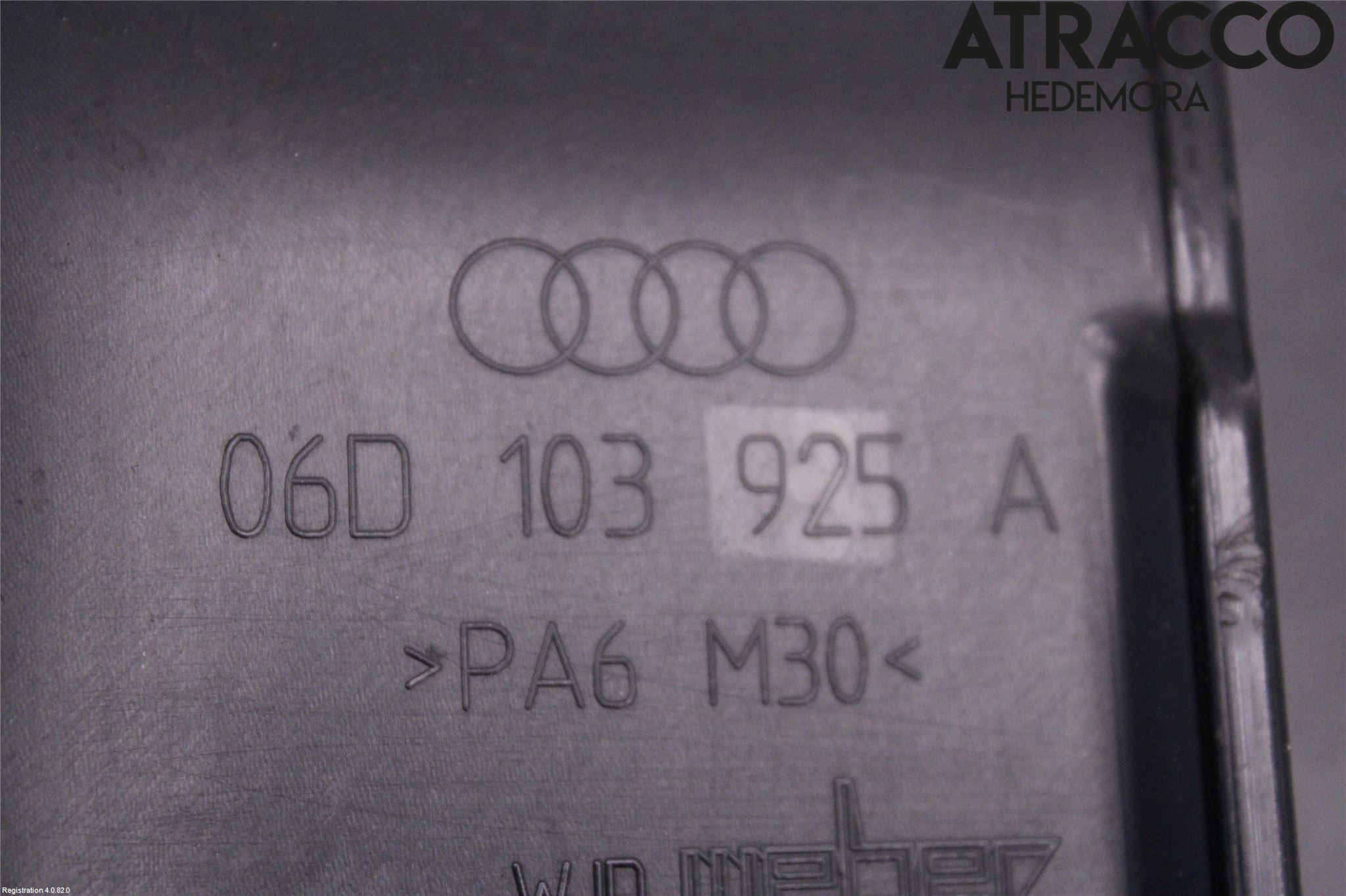 Audi A4/S4 05-07 Motor Deksel Over Motor