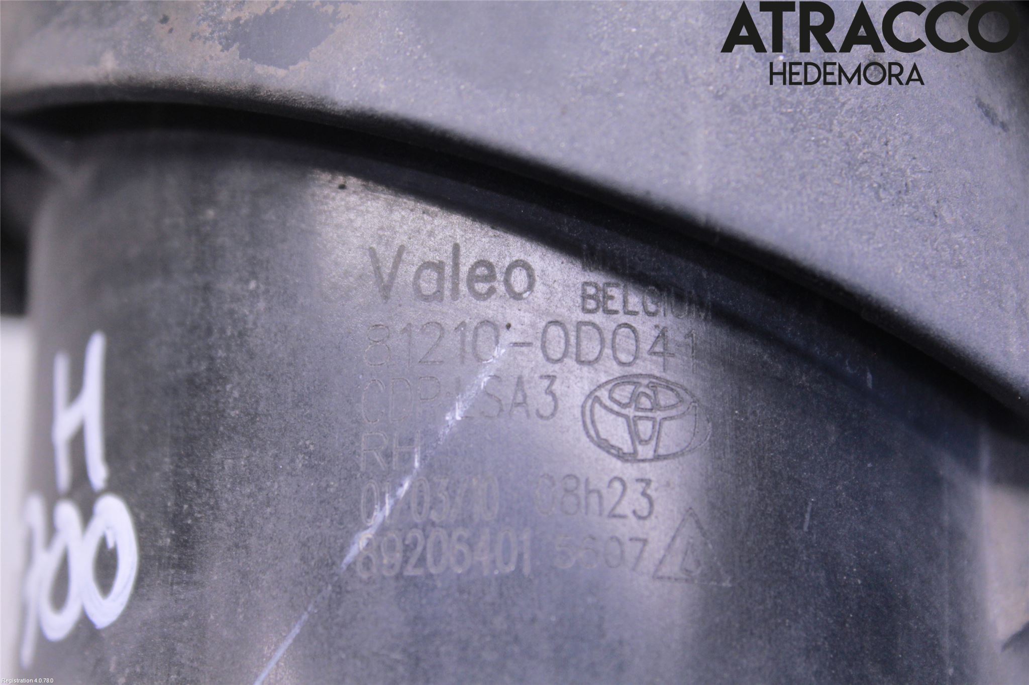 Toyota AVENSIS 09-15 Frontlykt-Kurve-Tåkelys