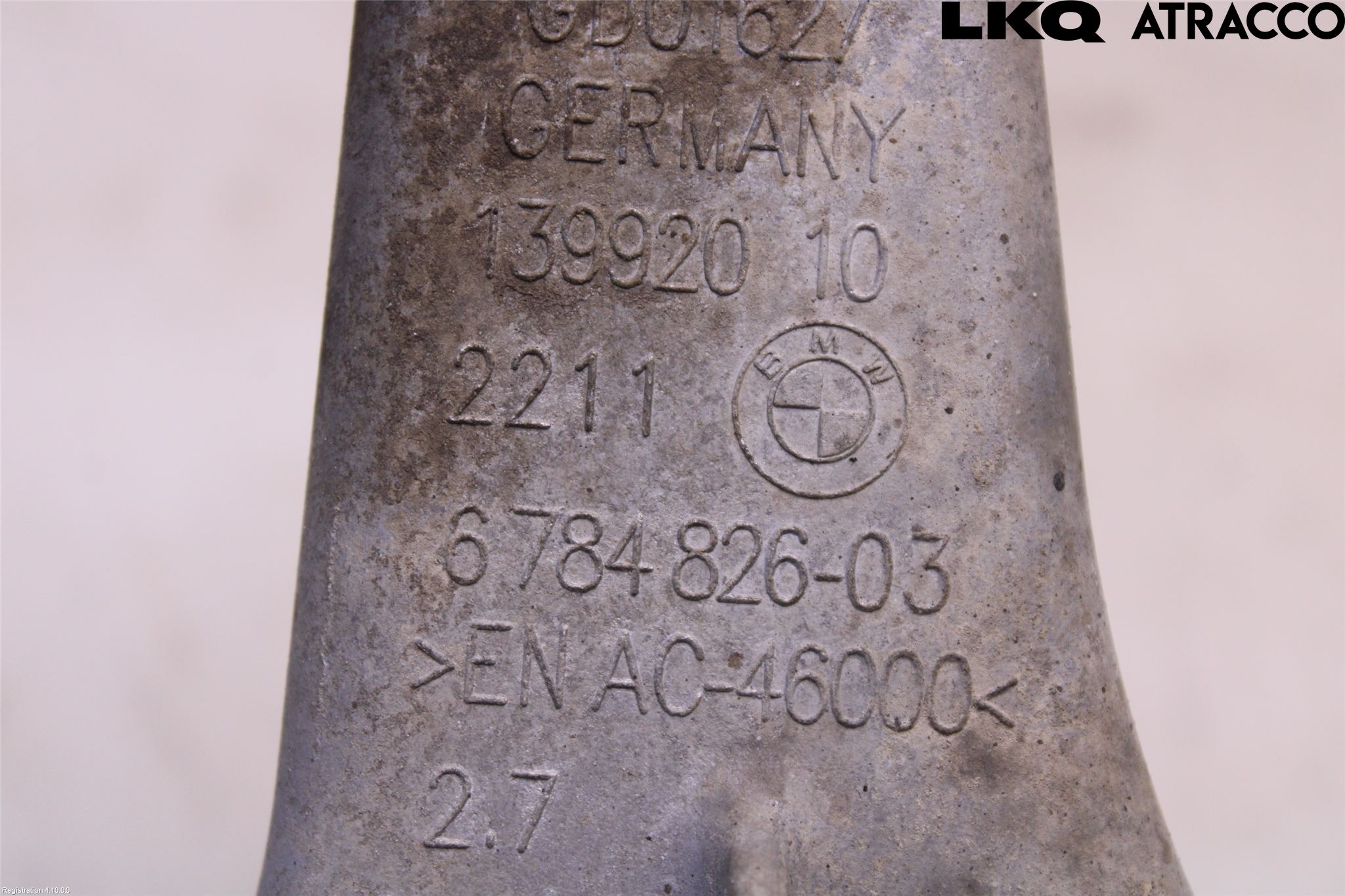 BMW 3 F30/F31/F80 12-19 Motor Feste Stål-Alu
