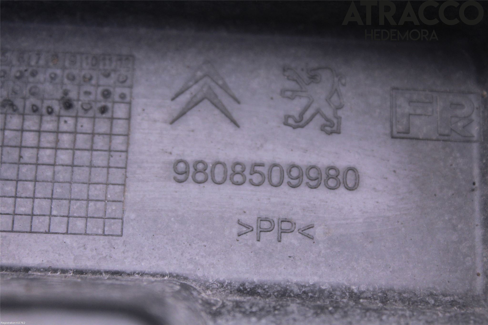 Citroen C4 GRAND PICASSO 14-18 Støtfangerfeste Bak Høyre