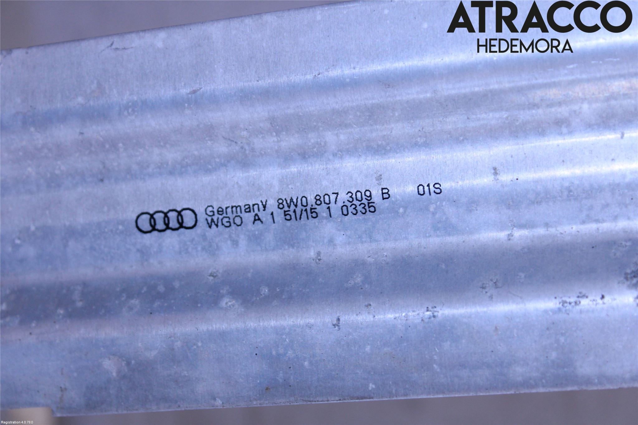 Audi A4/S4 B9 16-19 Støtfanger Bak Bjelke