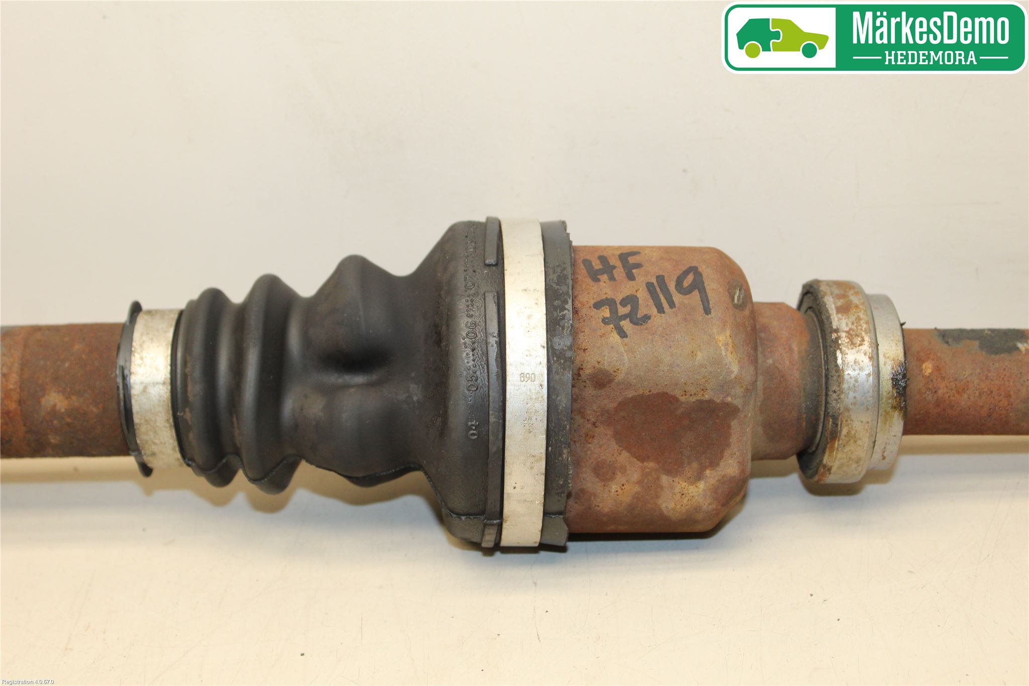 Citroen C4 II 11-18 Drivaksel Foran Kompl Høyre