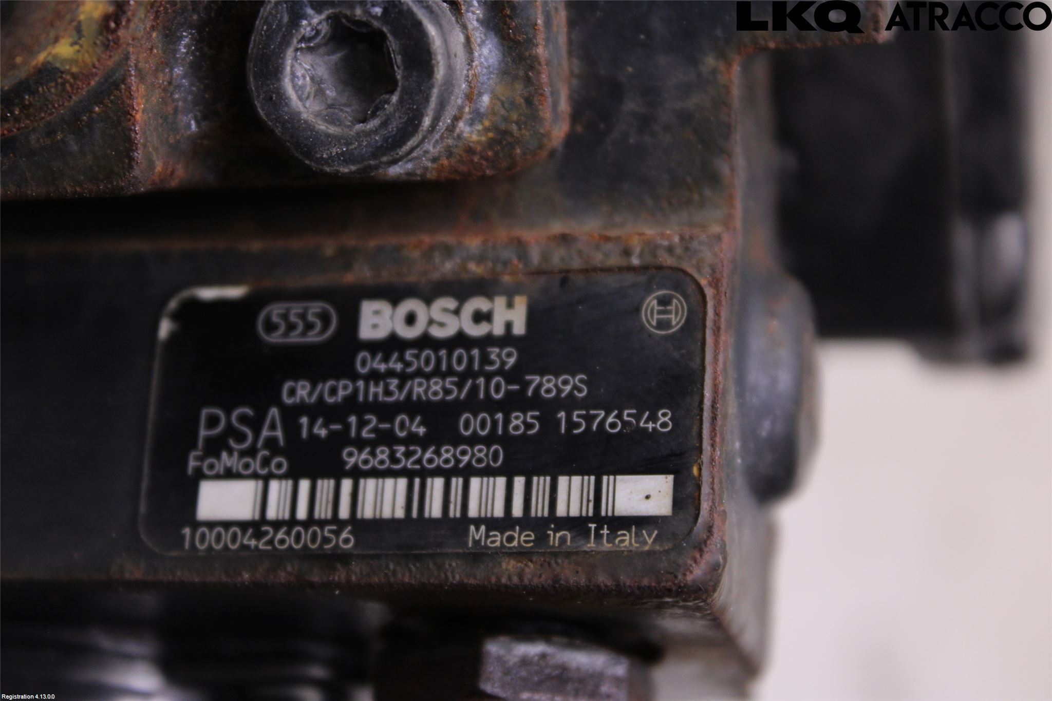 Citroen C5 08-17 Drivstoff Dieselpumpe Hoved