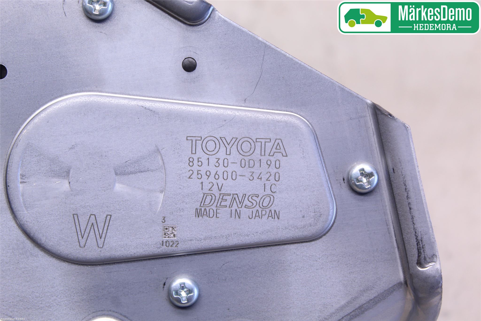 Toyota YARIS XP130 15-20 Viskermotor Bakluke