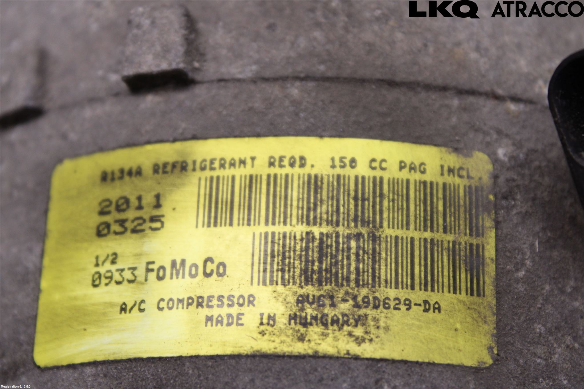 Ford GRAND C-MAX  11-14 Varme Ac Kompressor