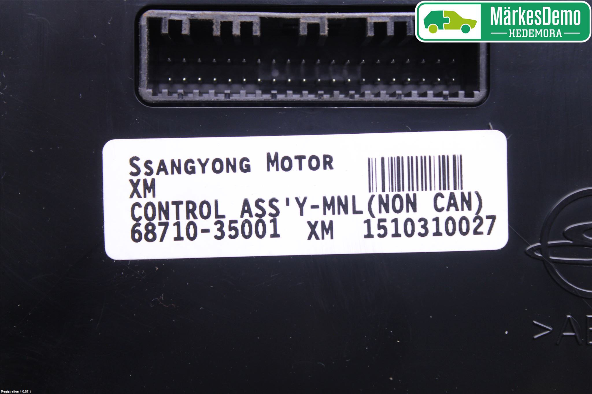 SsangYong SSANG YONG TIVOLI 17- Varme Ac Betjening-Display